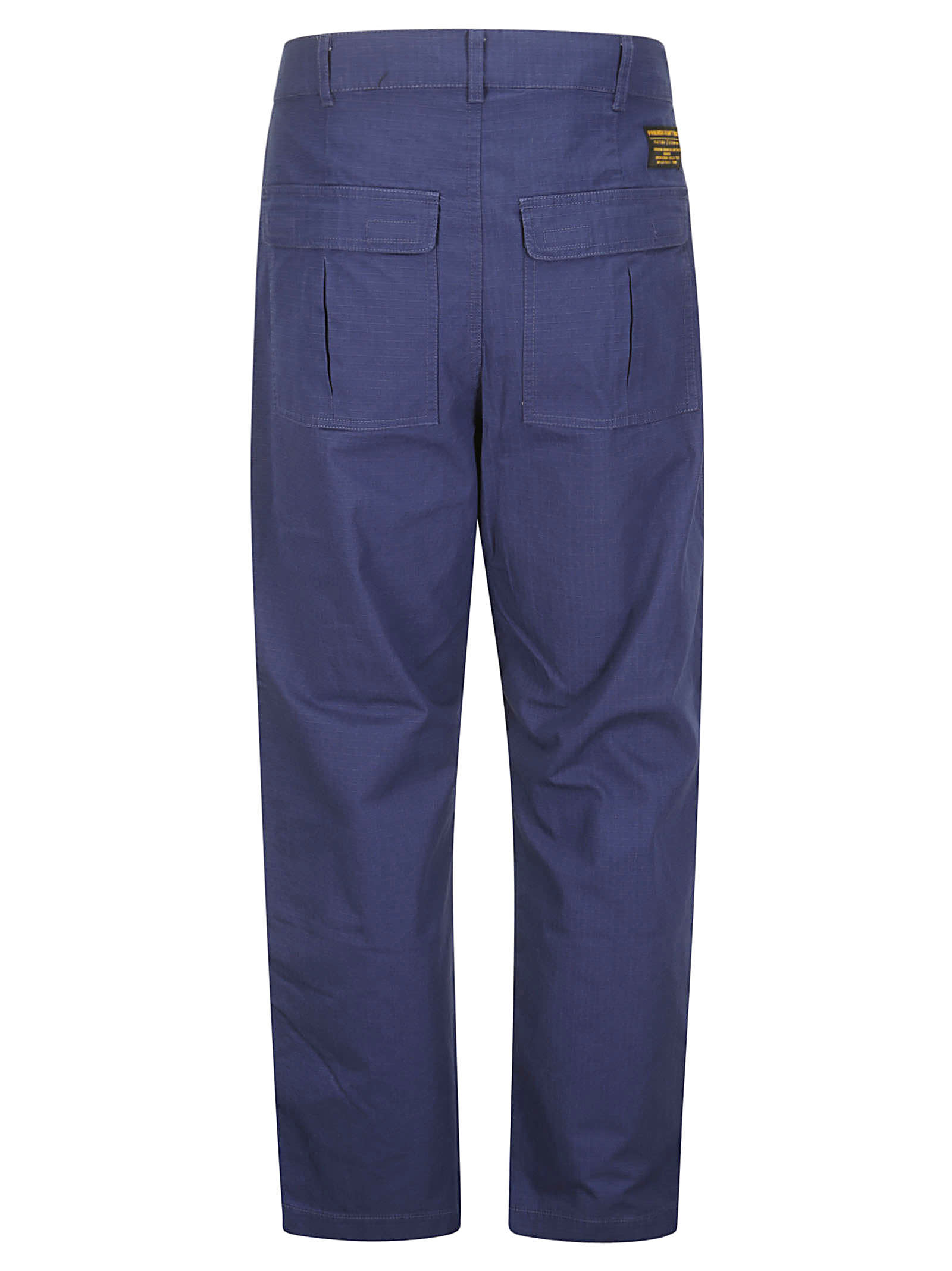 Shop Fuct Knee Pad Cargo Pants In Patriot Blue
