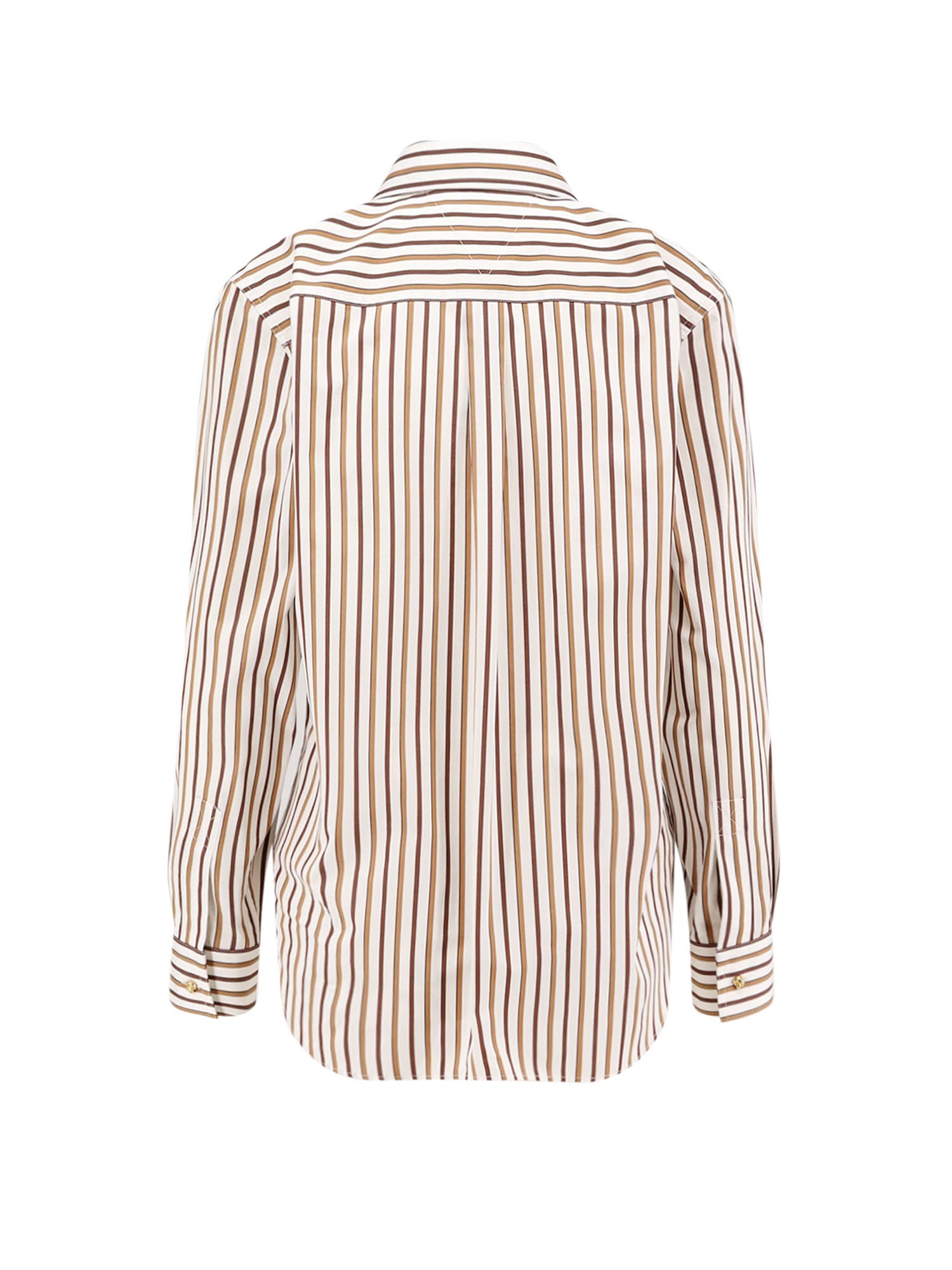 Bottega Veneta Cotton Shirt In Multi