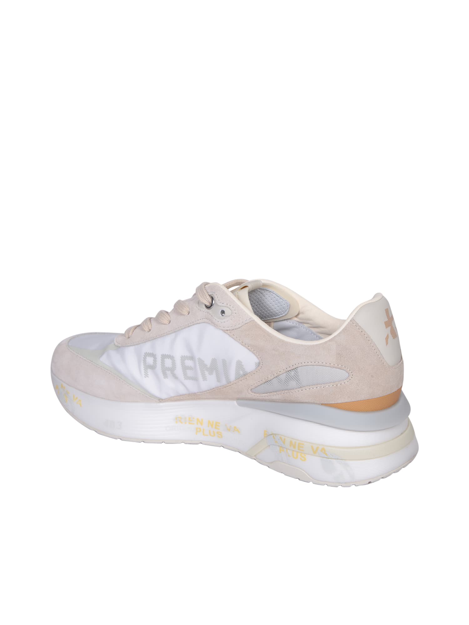 Shop Premiata Moerun Bianco Sneakers In White