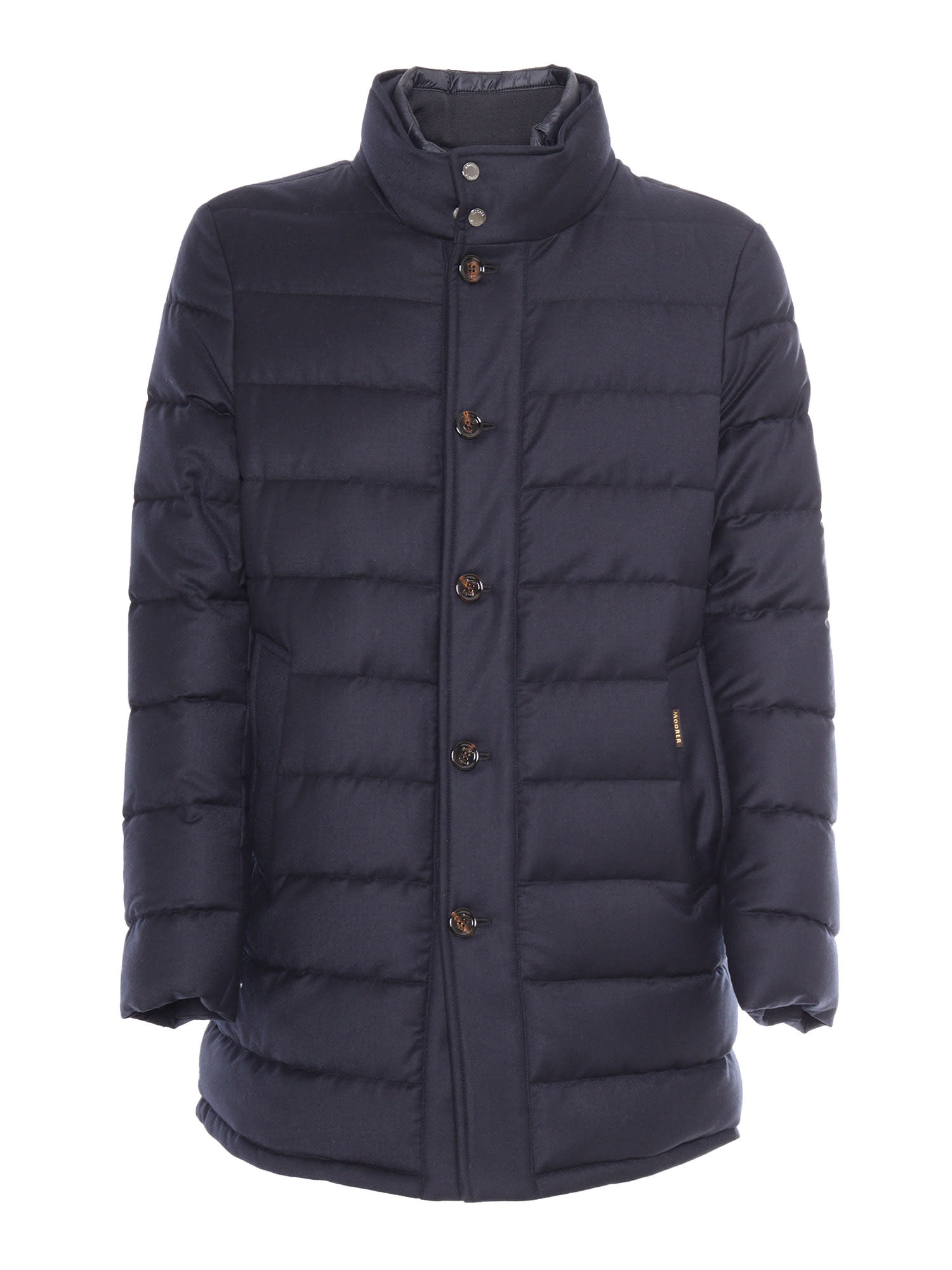 Shop Moorer Calegari-l Jacket In Blue