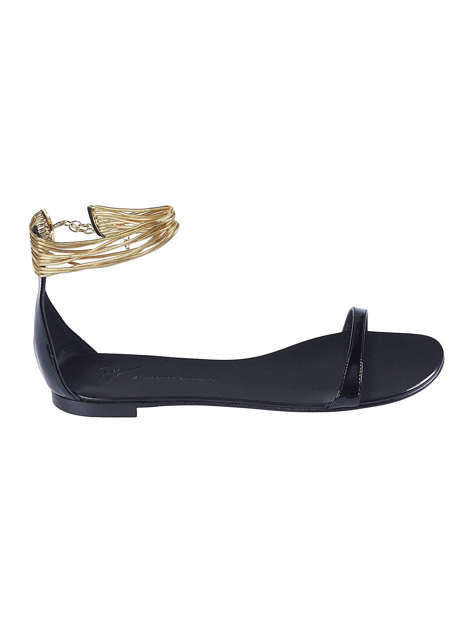 Giuseppe Zanotti Vernice Flat Sandals