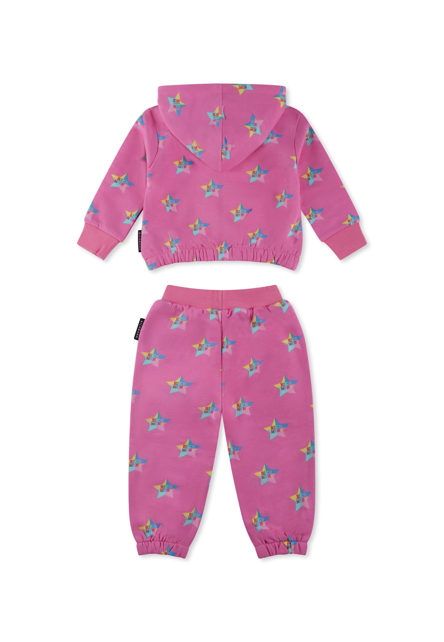 Richmond Pink Suit For Baby Girl With Stars