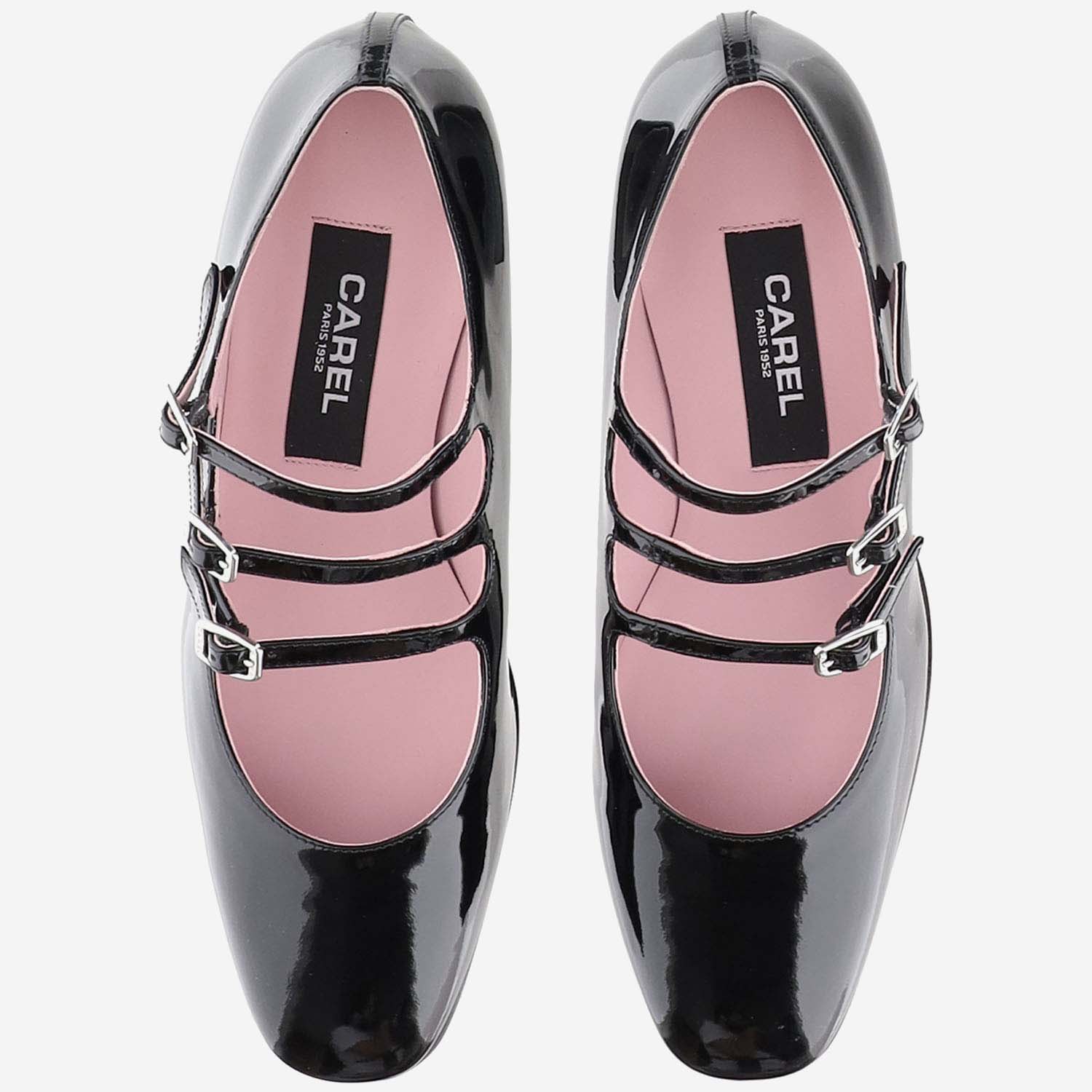 Shop Carel Ariana Ballet Flats In Black