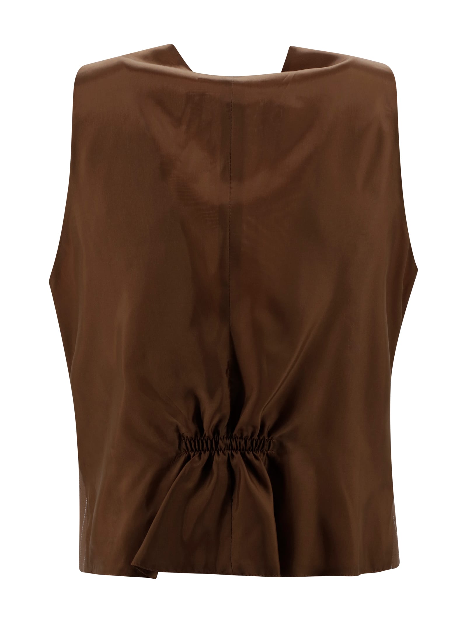 TAGLIATORE GILET WITH INSERTS