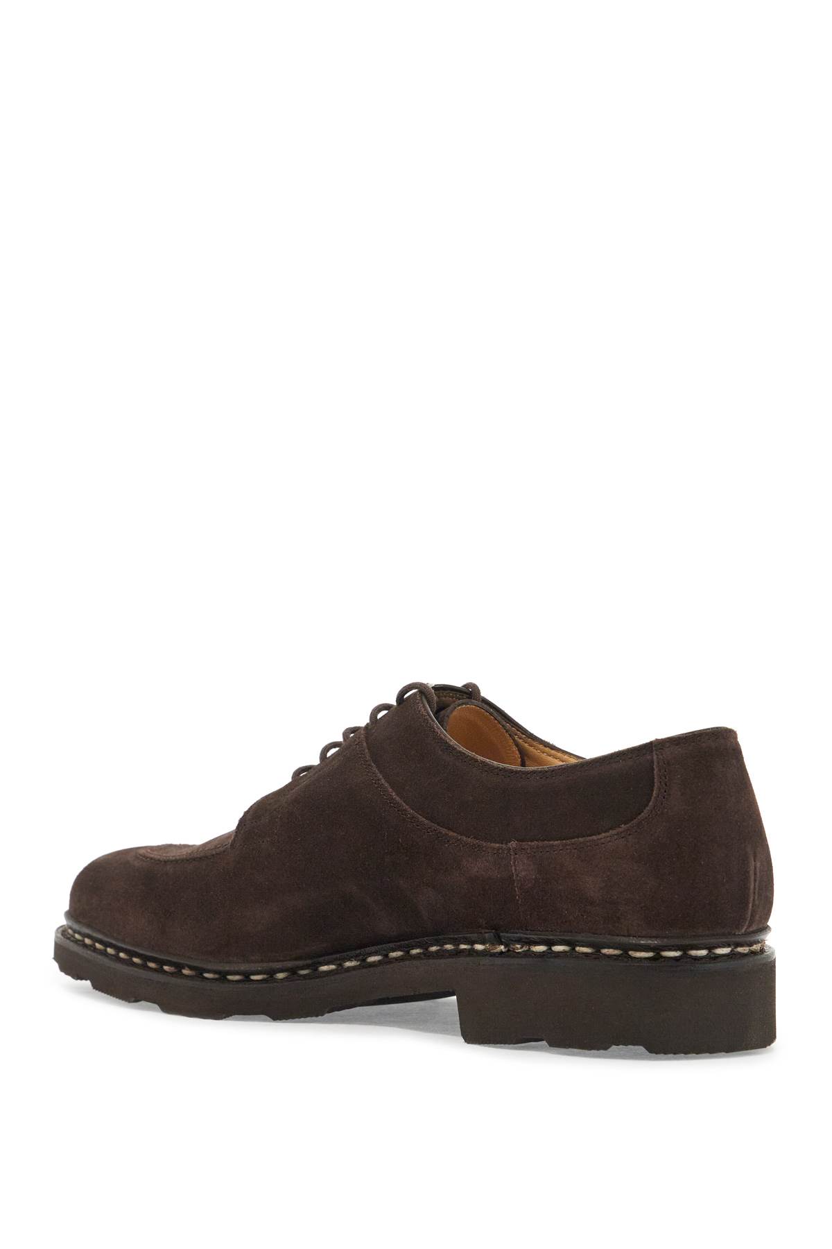 Shop Paraboot Lace-up Av In Marron Vel Congo (brown)