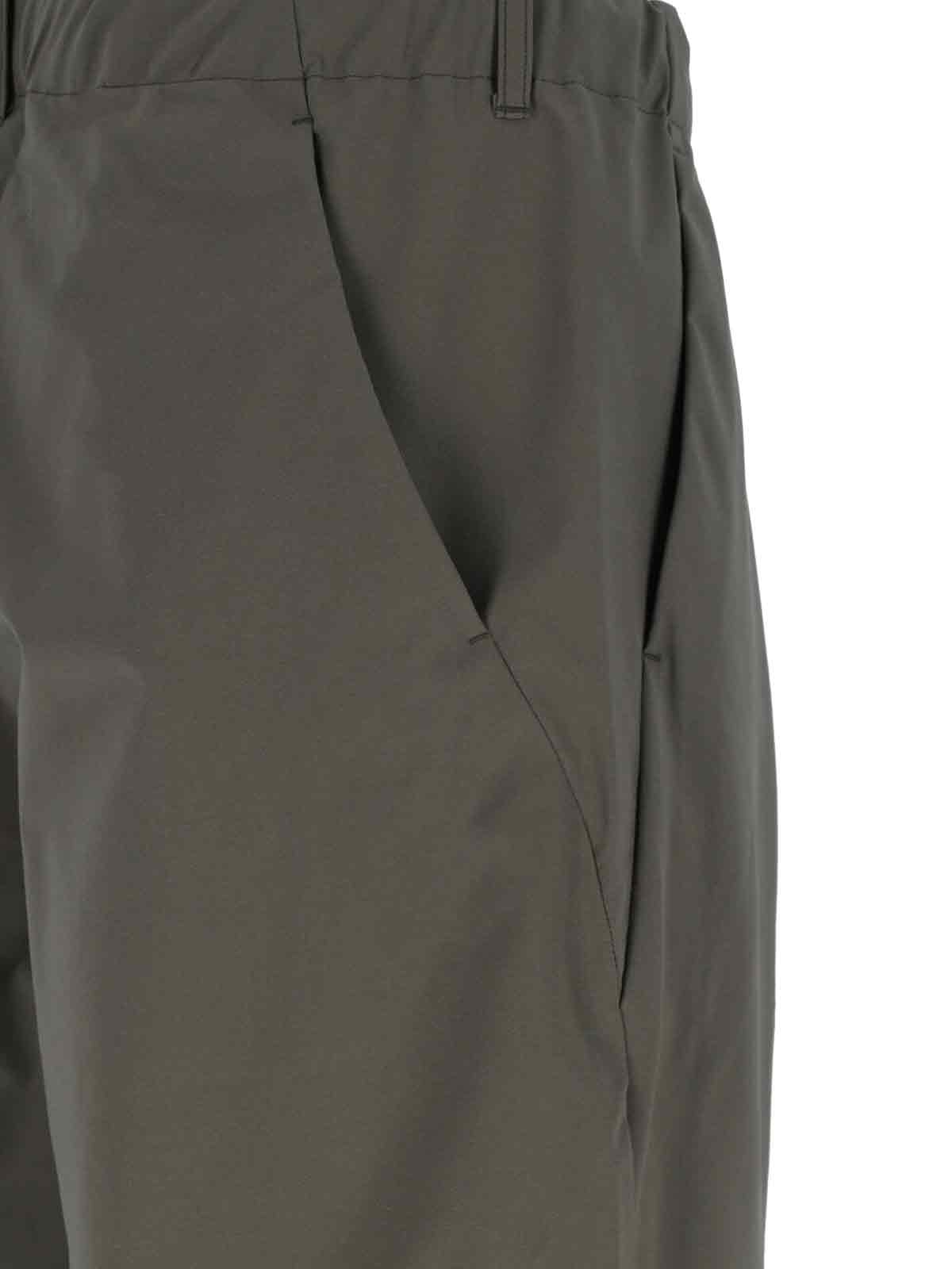 Shop Goldwin Wide Pants In Green