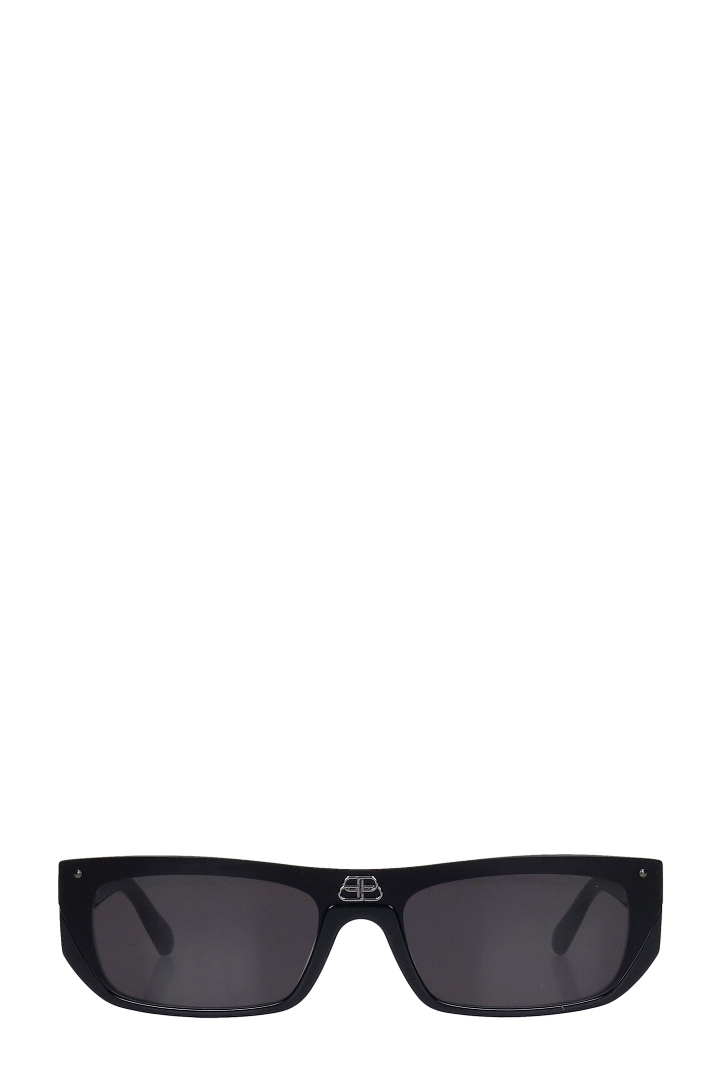 Shop Balenciaga Sunglasses In Black Acetate