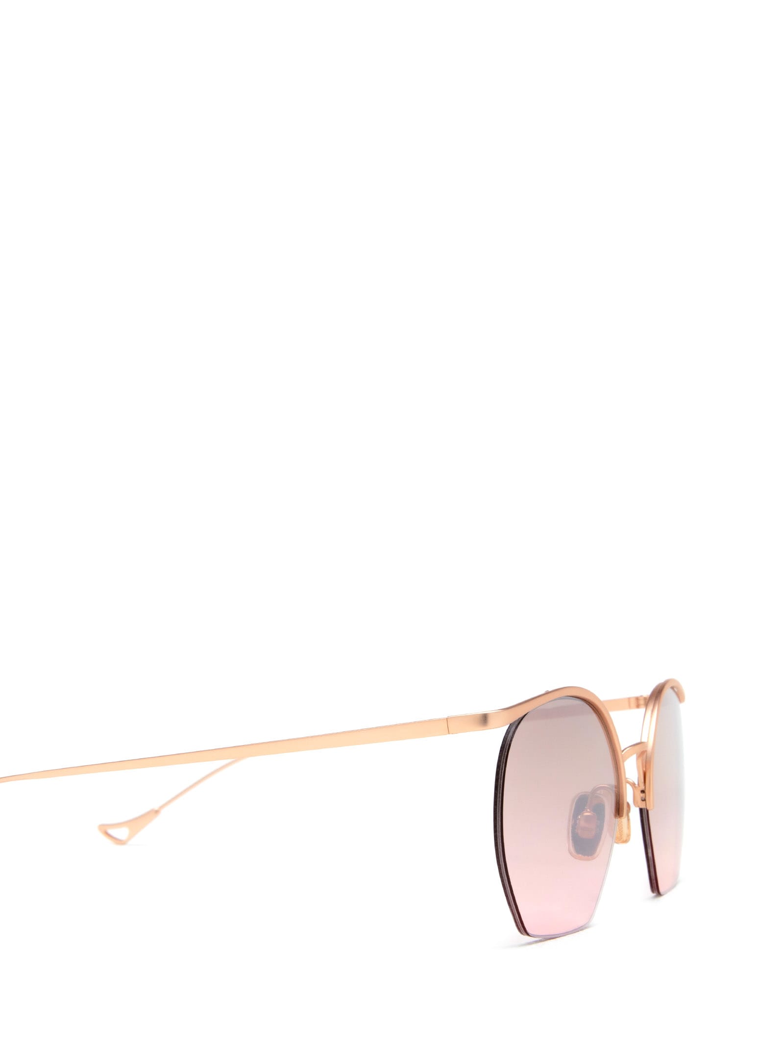 Eyepetizer Augusto Matt Rose Gold Sunglasses