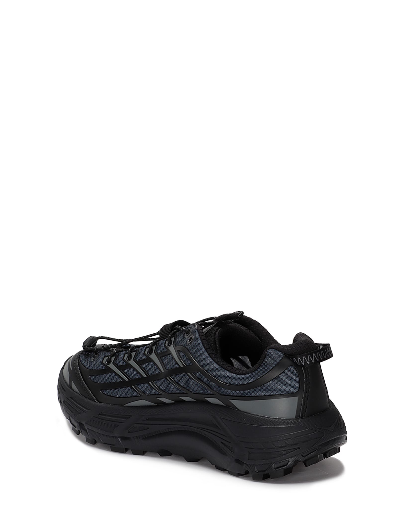 Hoka U Mafate Three2 Wordmark Sneakers In Black