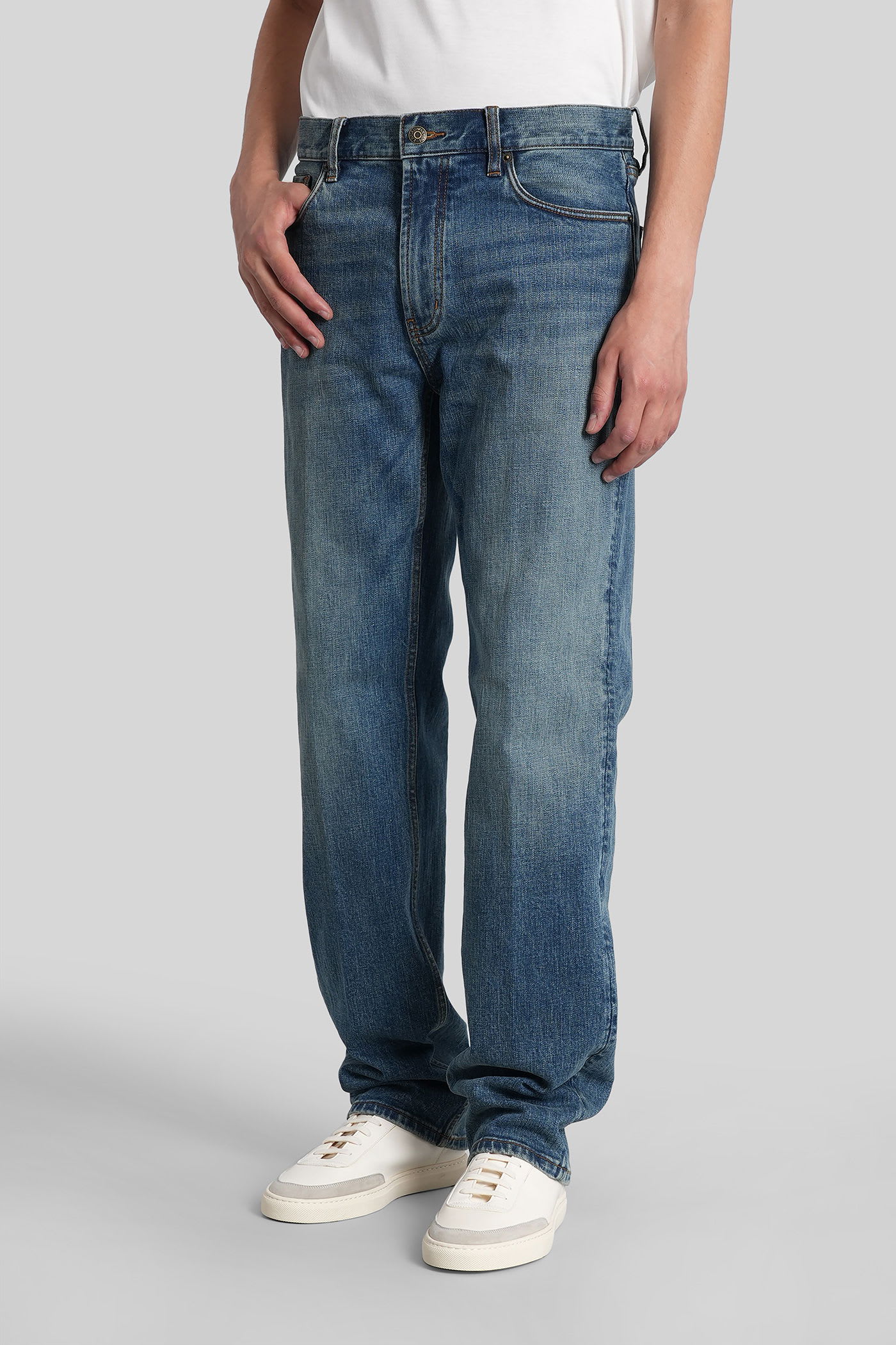 Emporio Armani Jeans In Blue Cotton In Blue