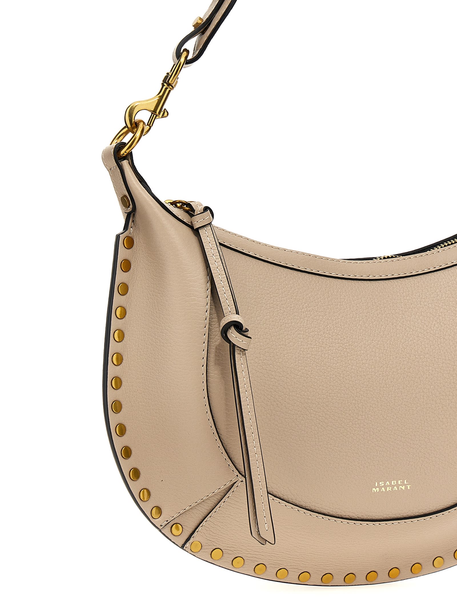 Shop Isabel Marant Naoko Shoulder Bag In Neutrals