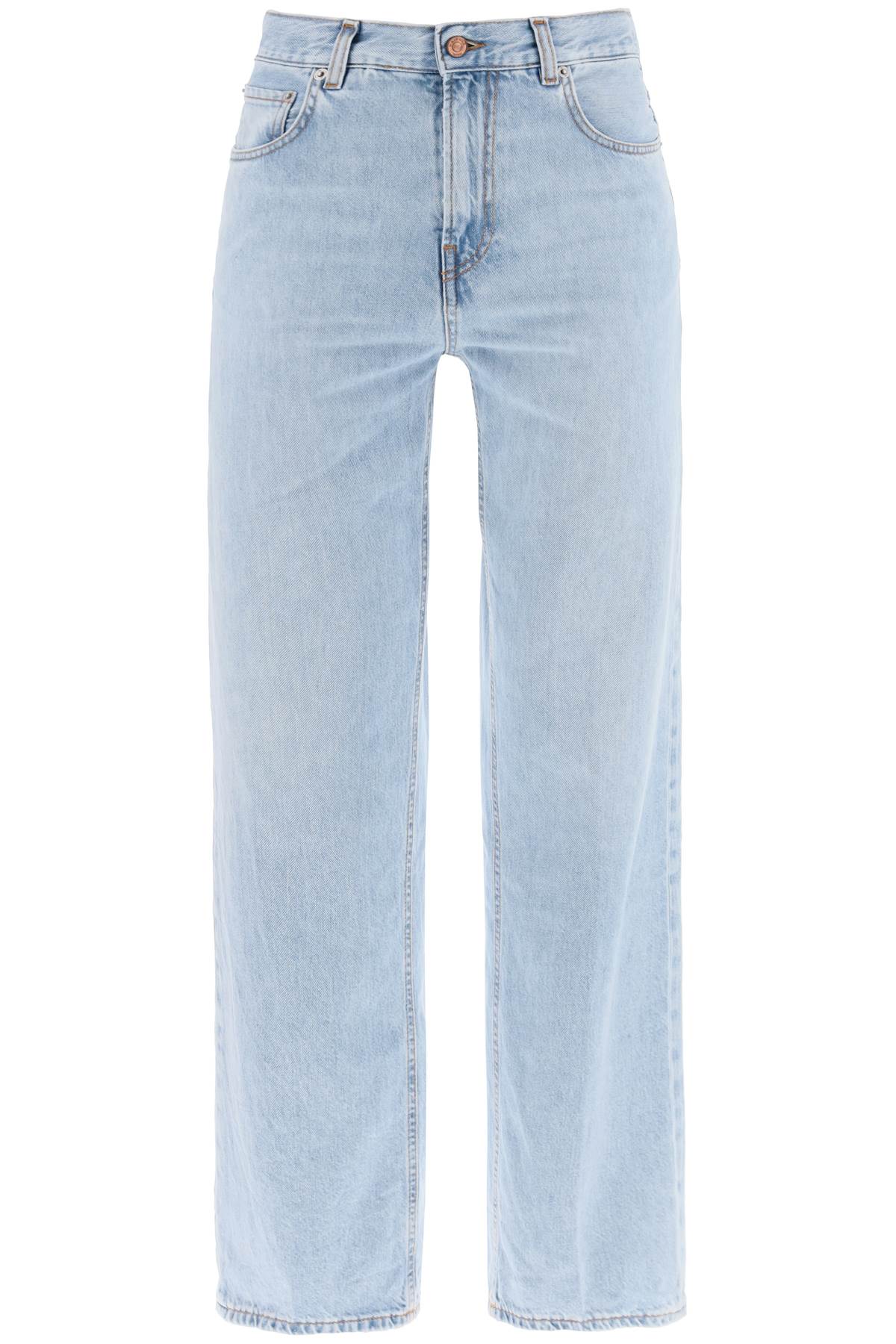 Shop Haikure Bonnie Jeans In Ponza Blue (blue)