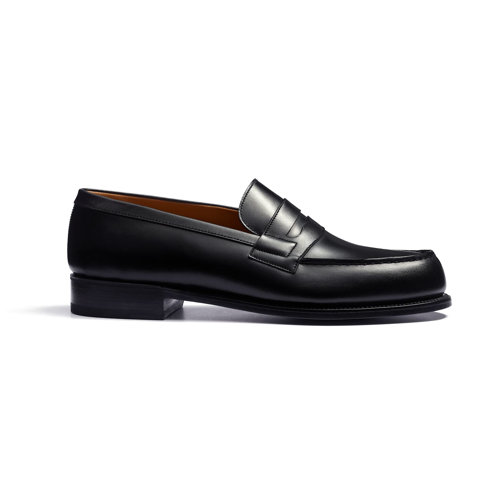 Shop Jm Weston 180 Loafer In Black