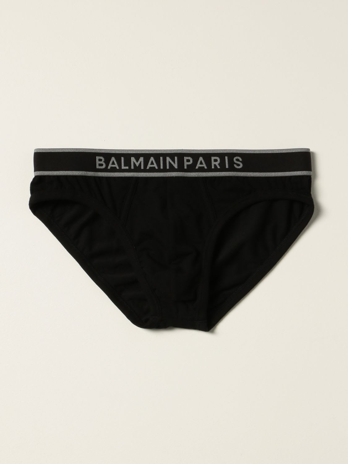 Balmain Underwear Balmain Cotton Brief With Logo