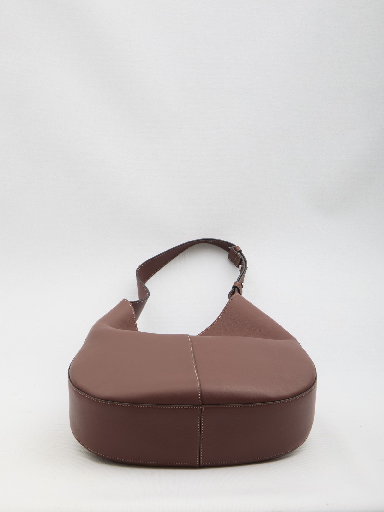 Shop Tod's Tods Di Bag Hobo In Bordeaux