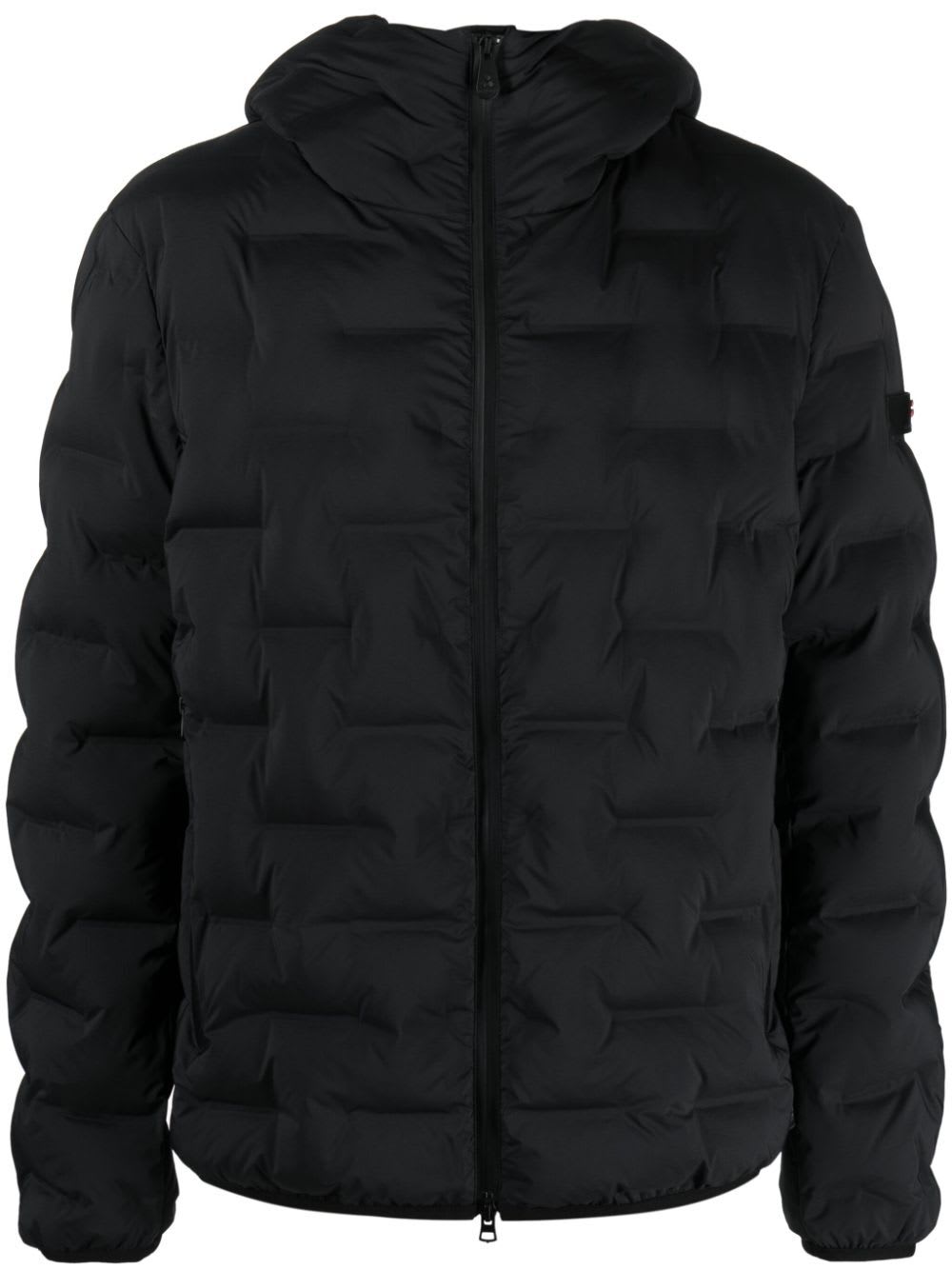 Shop Peuterey Brando Sjn 01 Padded Jacket In Ner Nero