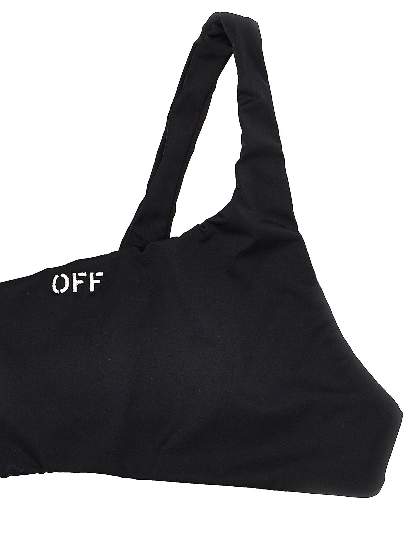 Shop Off-white Off Stamp Bikini In Black