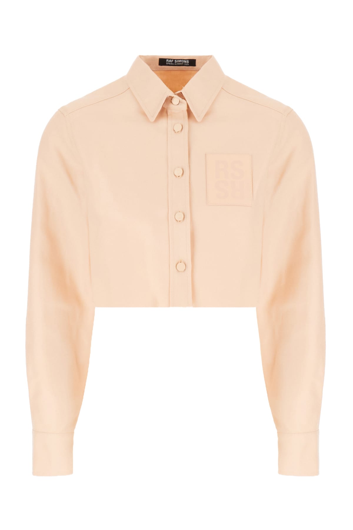 Peach Piquet Shirt