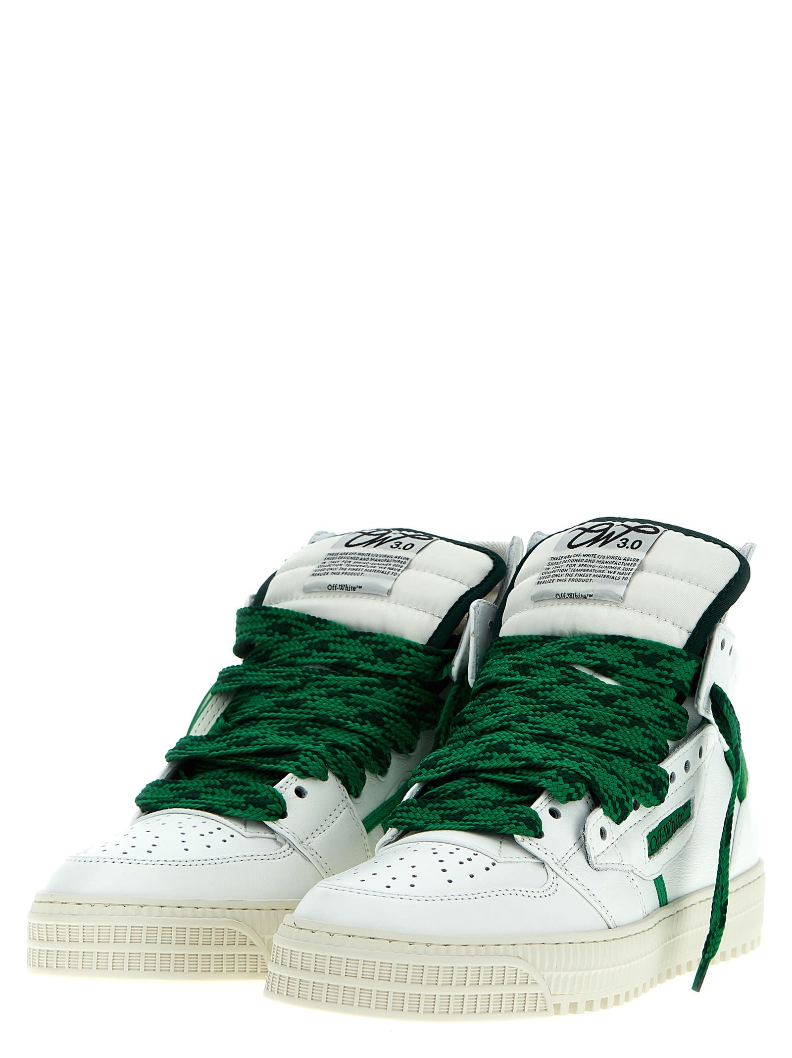 Shop Off-white 3.0 Off Court Sneakers In Green