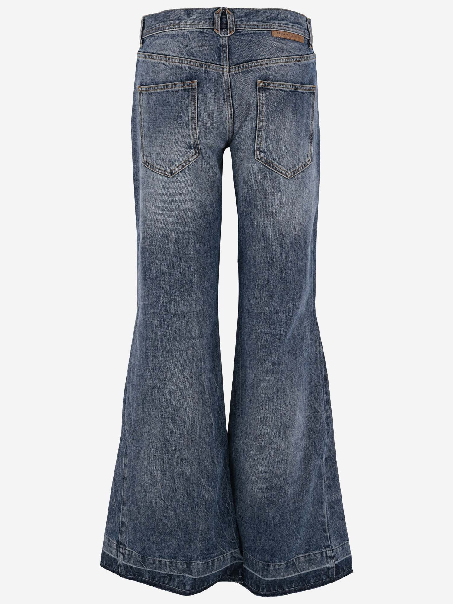 Shop Stella Mccartney Flared Denim Jeans