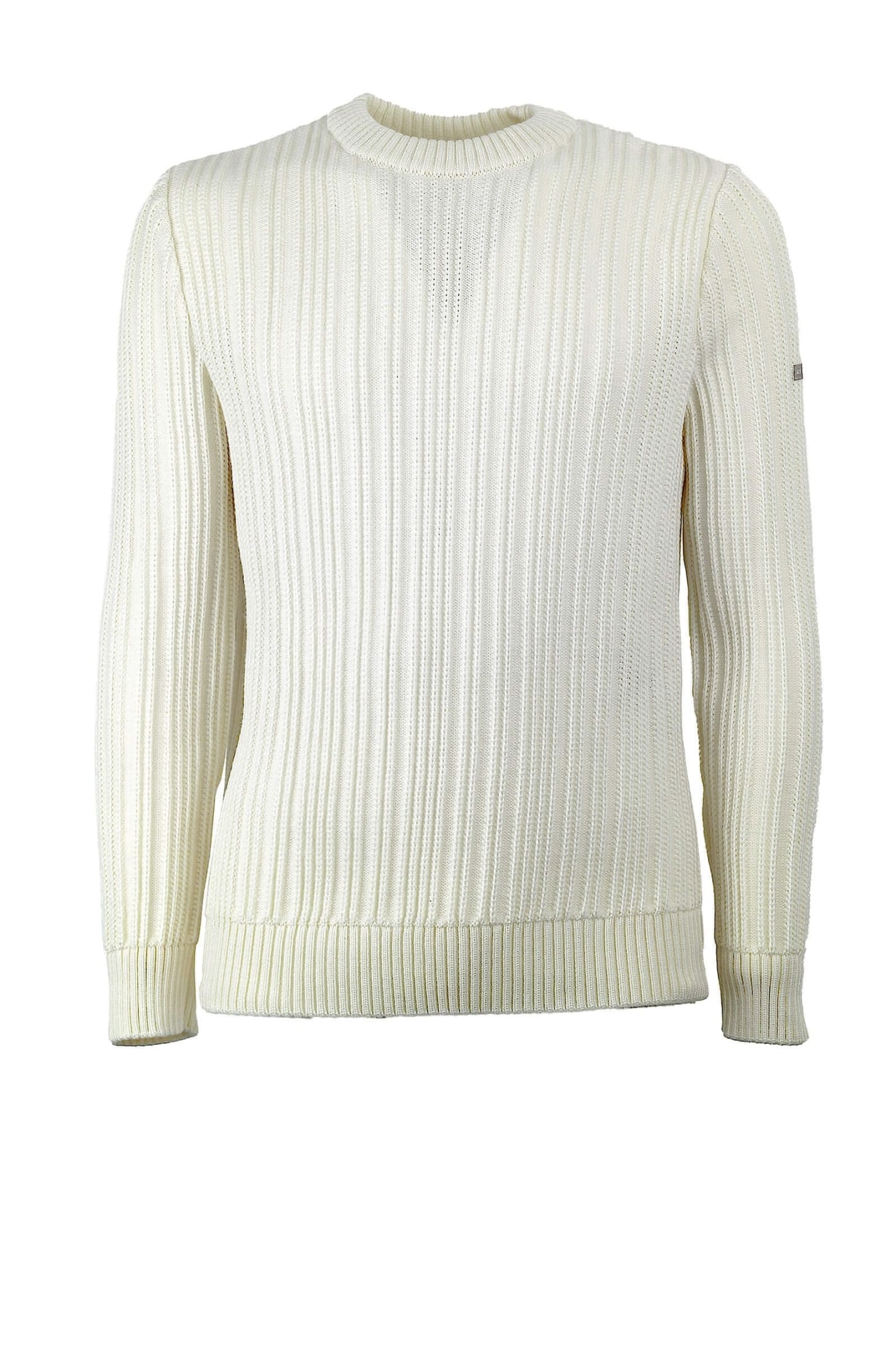 Saint James Mouthiers White Sweater