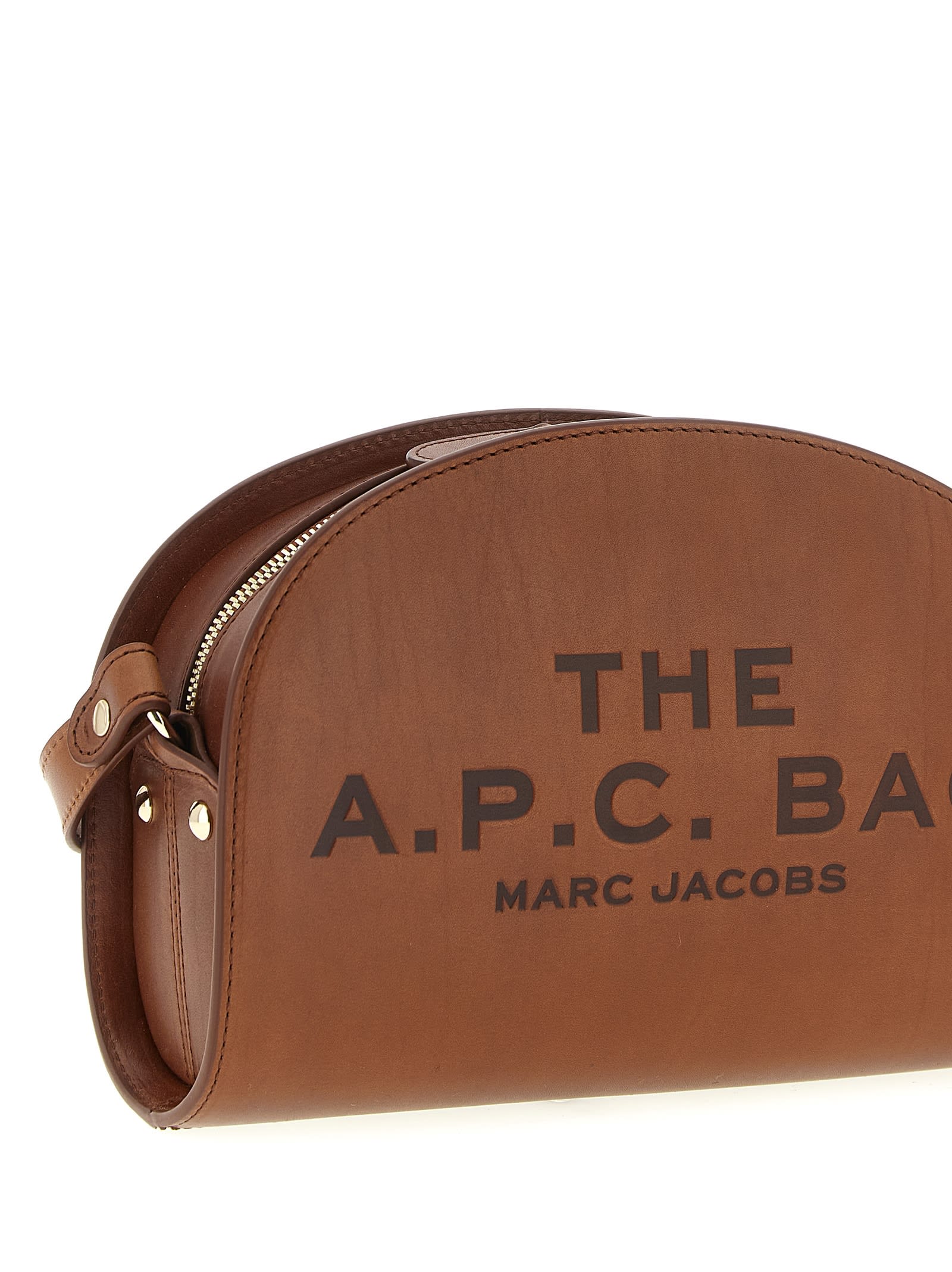 Apc Capsule Crossbody Bag A.p.c. X Marc Jacobs Crossbody Bags Brown In Brown