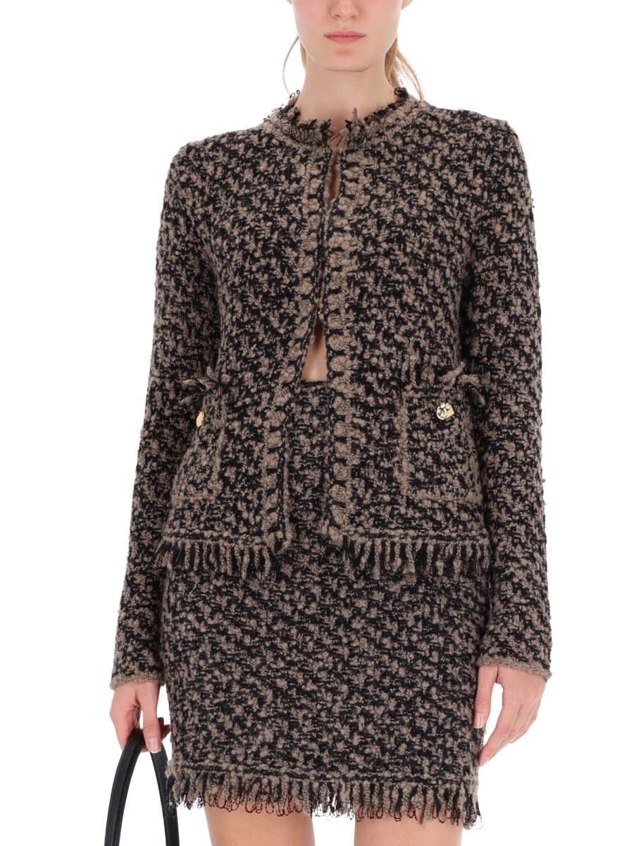 Fabiana Filippi Chanel Jacket In Brown