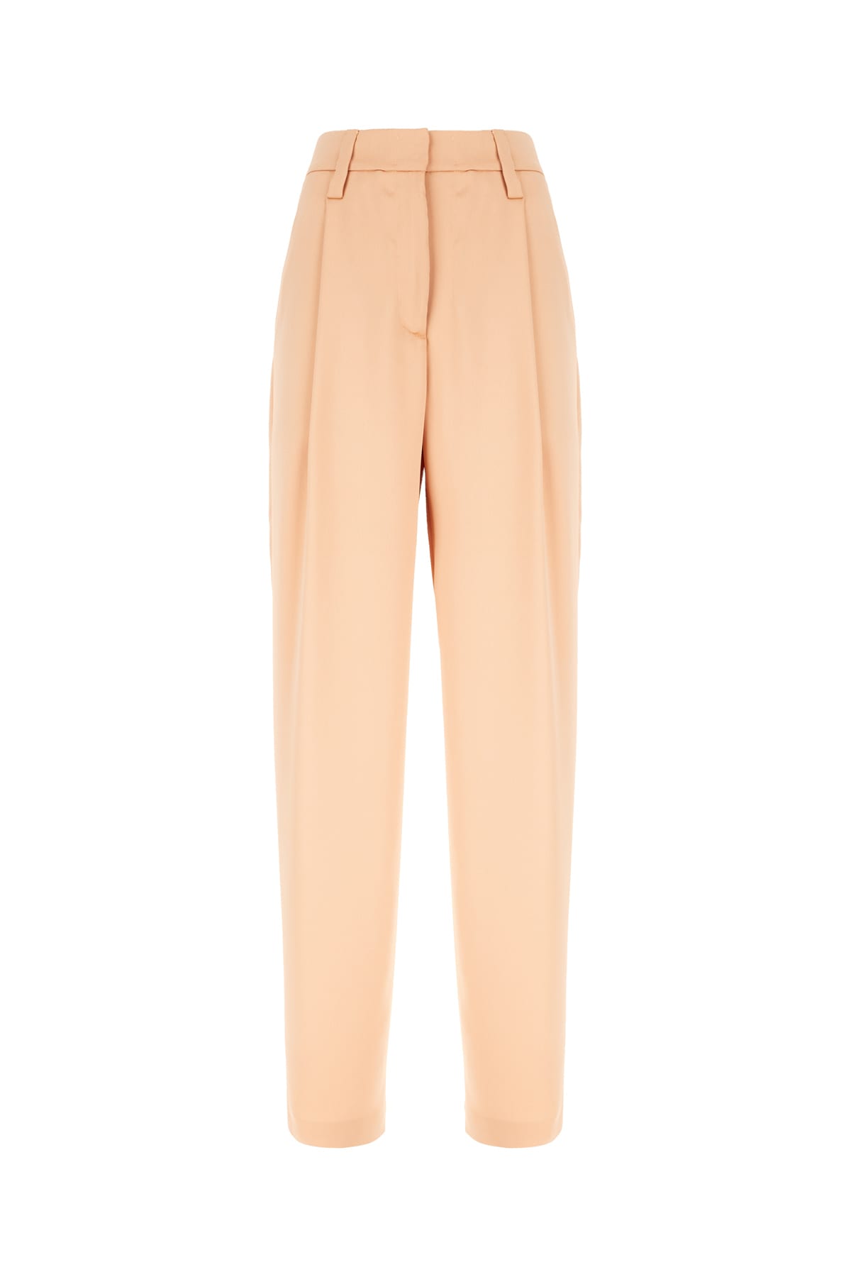 GENNY PEACH SATIN PANTS 