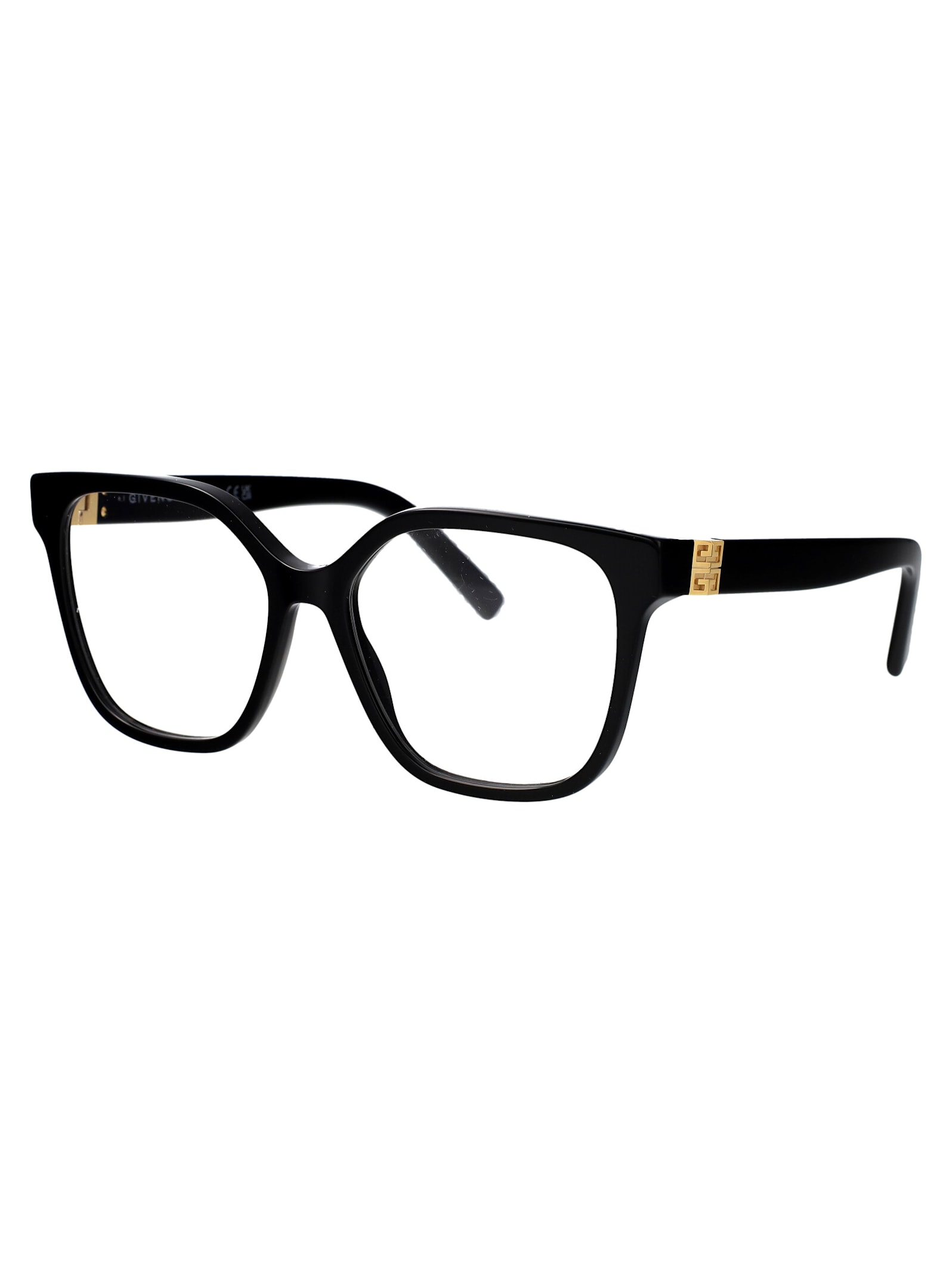 Shop Givenchy 4g Glasses In Black