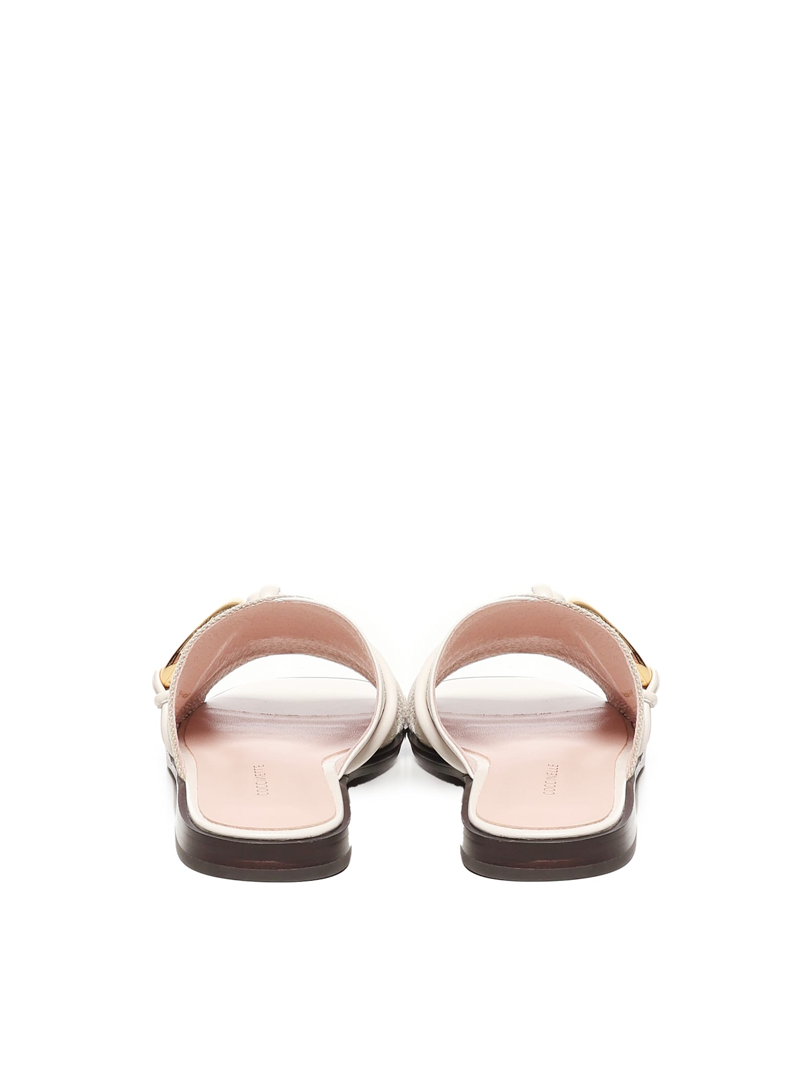 Shop Coccinelle Carmy Canvas Flat Sandals