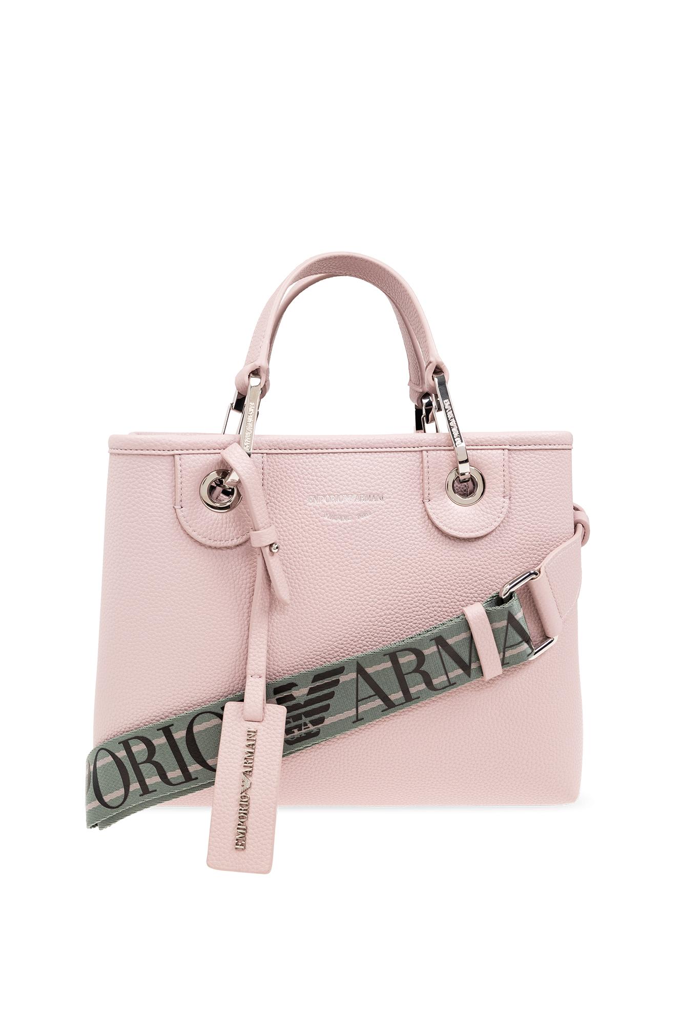 Shop Emporio Armani Shopper Bag In Rosa