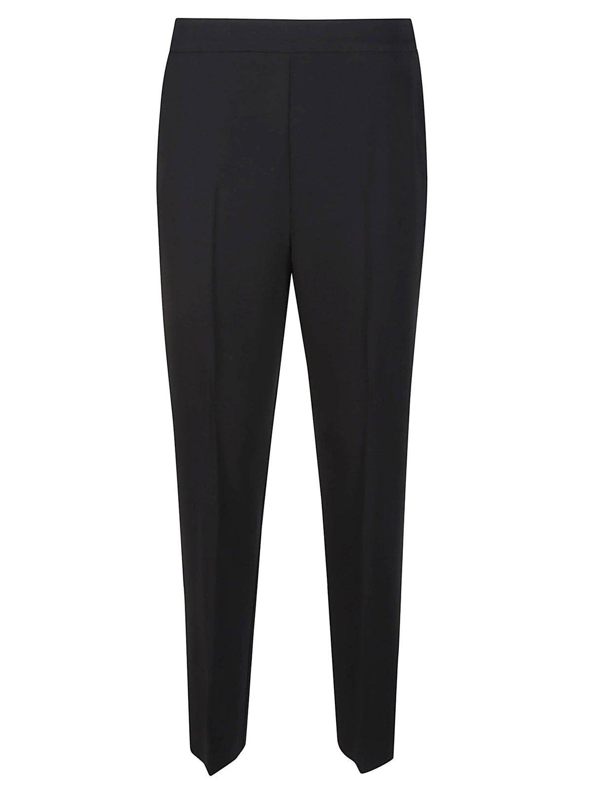 Shop Pinko Parano Slim-cut Pants In Black