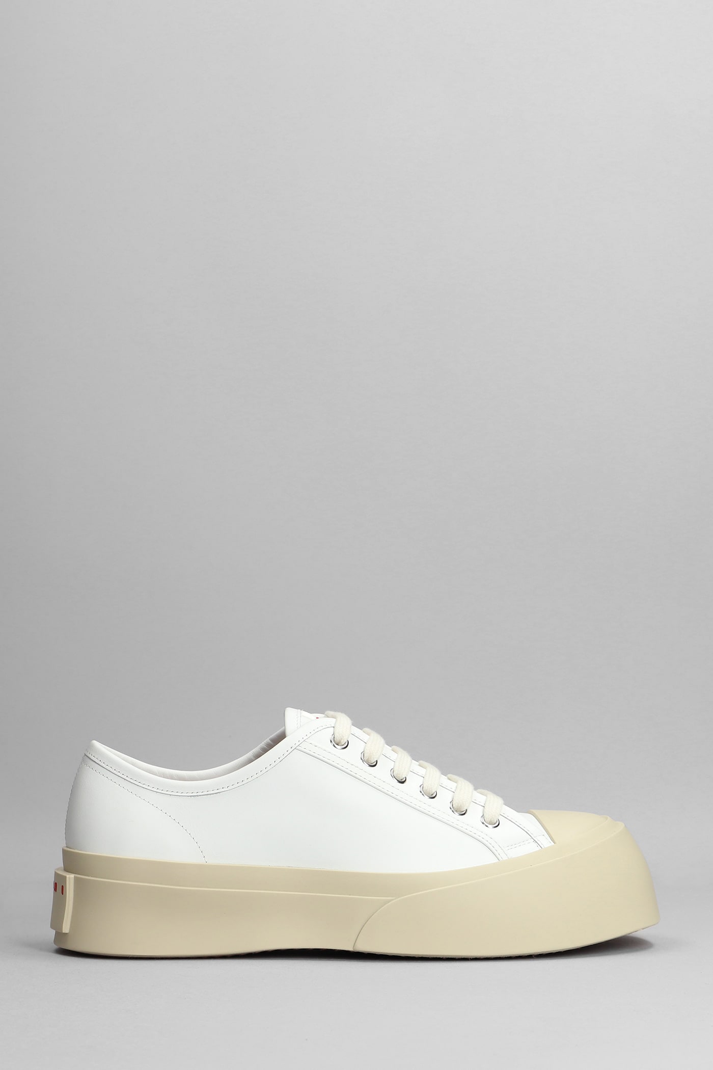 Marni Sneakers In White Leather