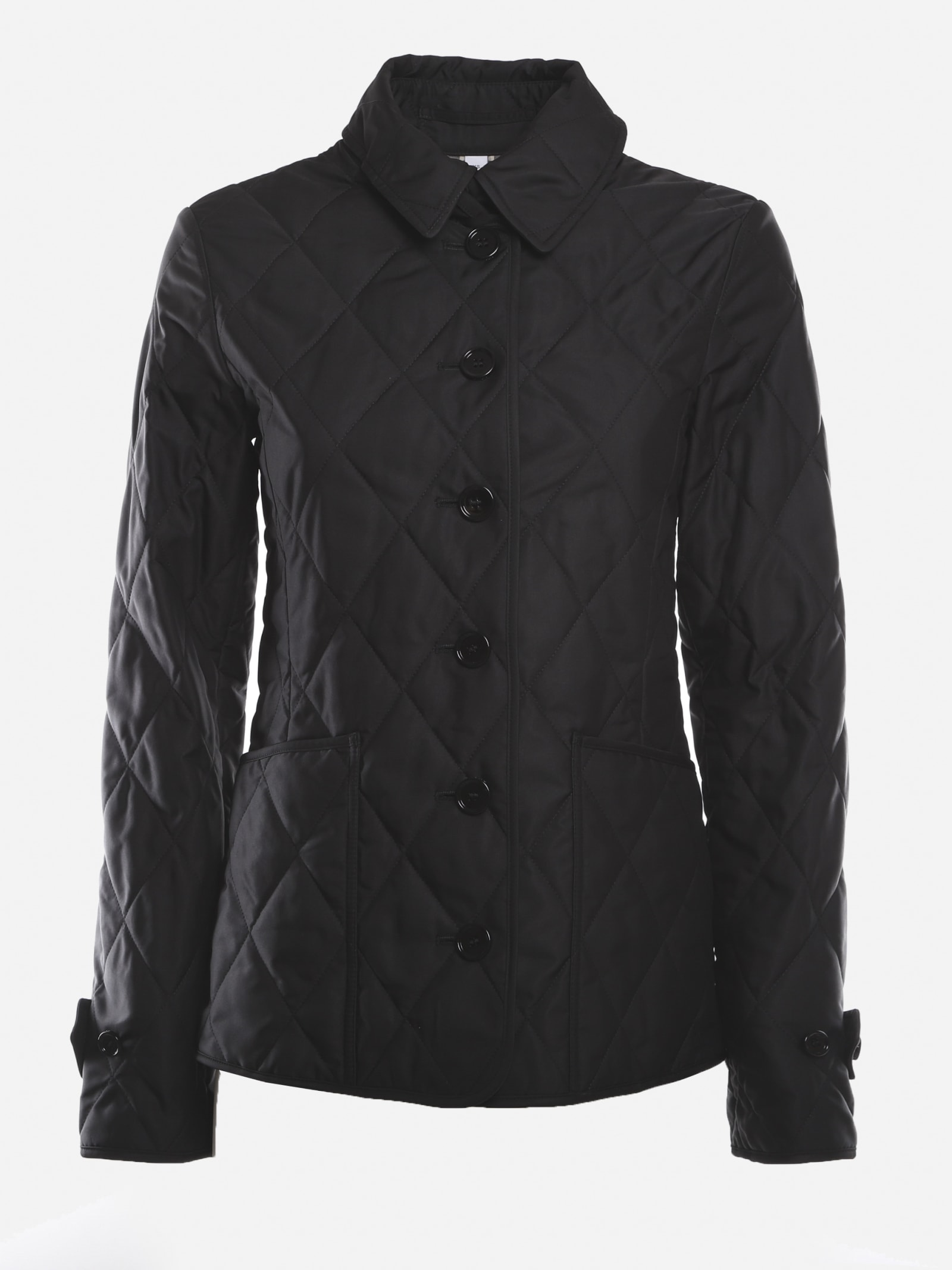 Burberry Quilted Down Jacket In Technical Fabric