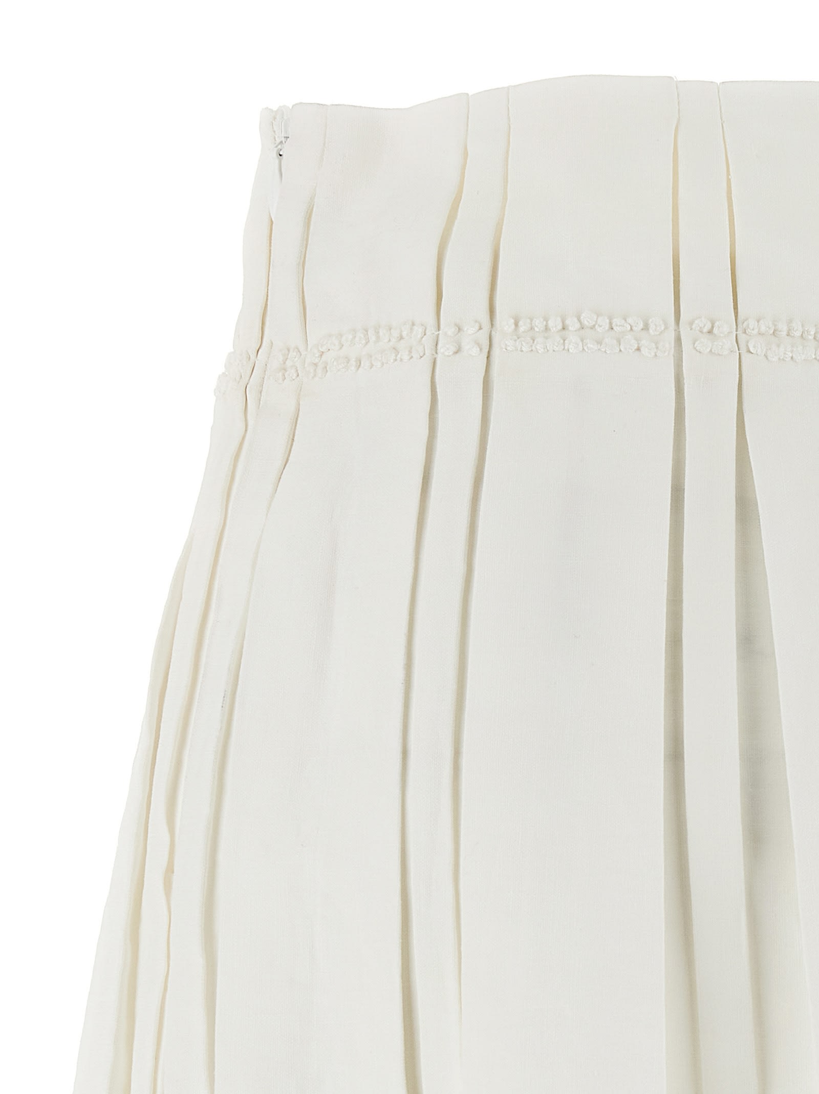 Shop Jil Sander Midi Skirt