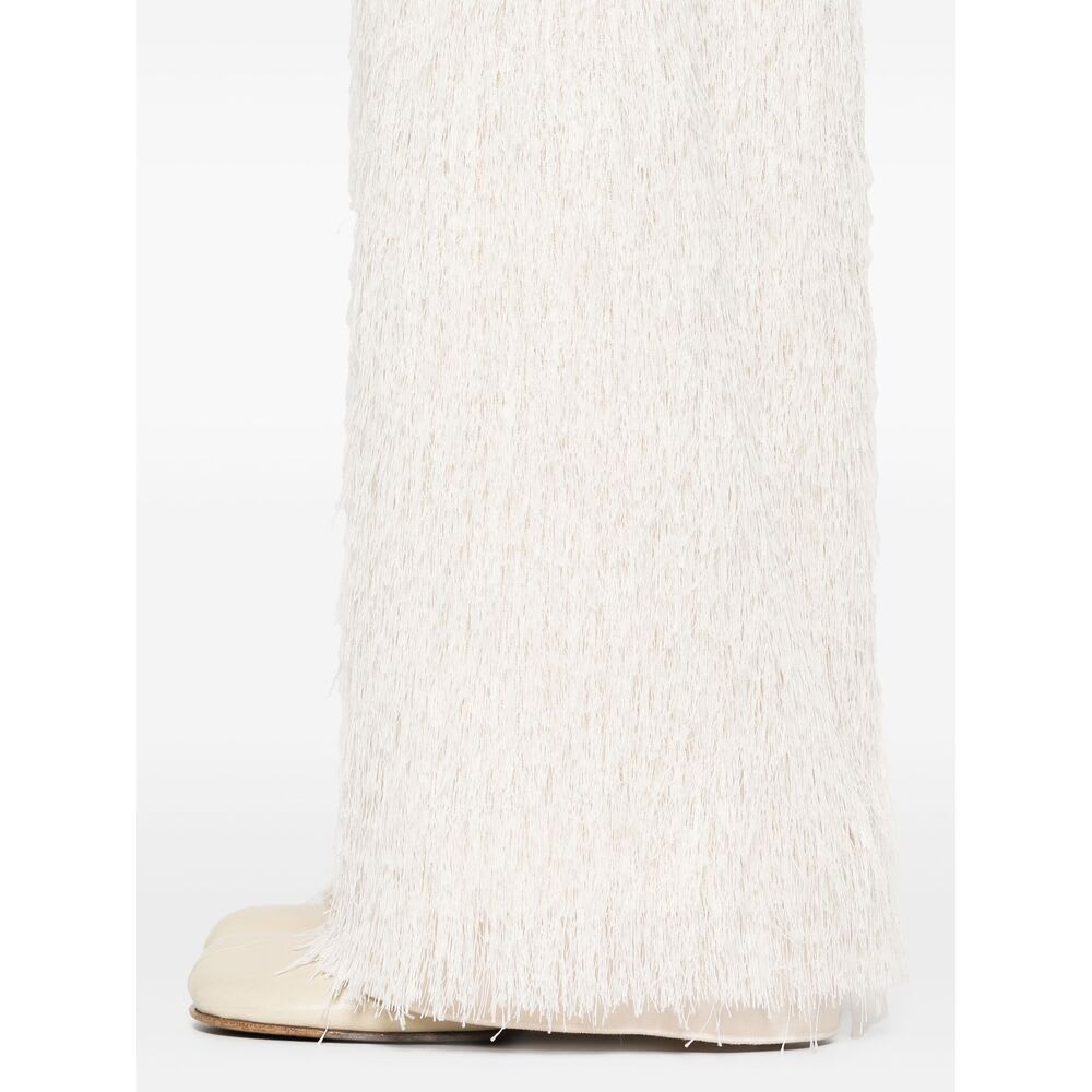 Darkpark Silk Pants In White