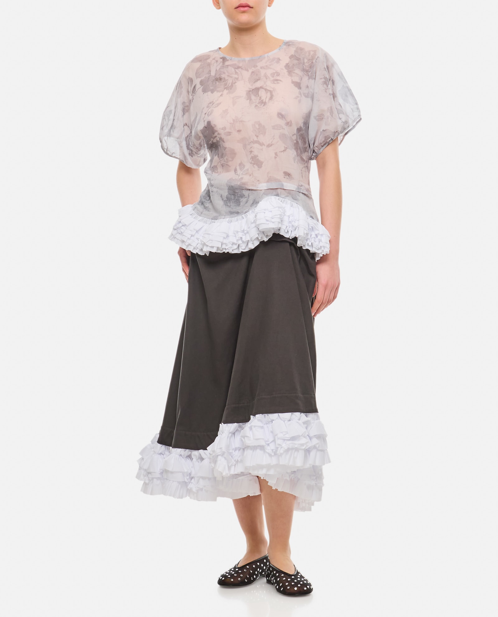 Jules Cotton Midi Skirt
