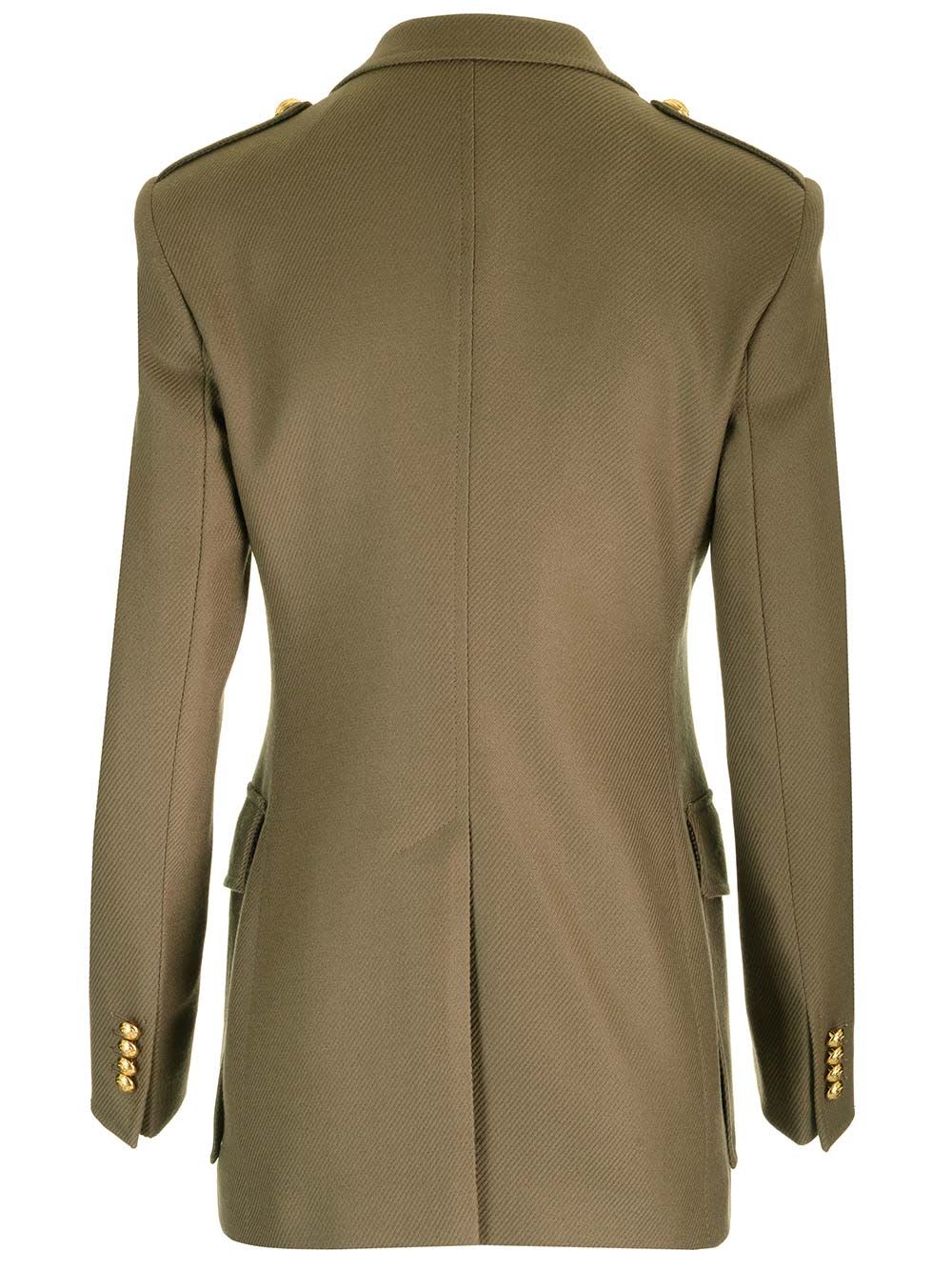 Shop Tagliatore Giamila Blazer In Green