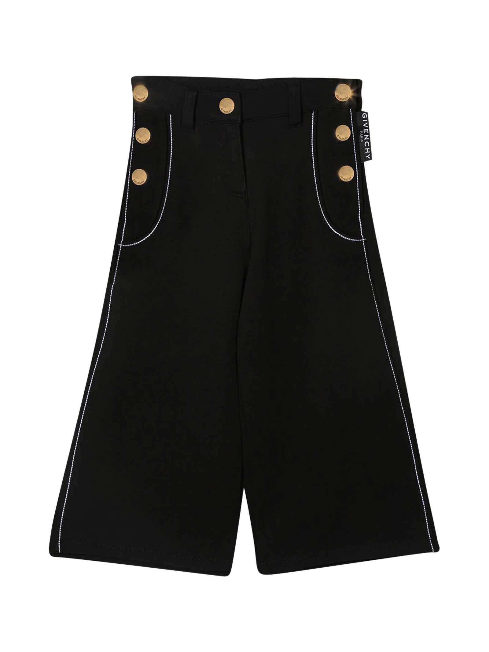 Givenchy Black Teen Trousers
