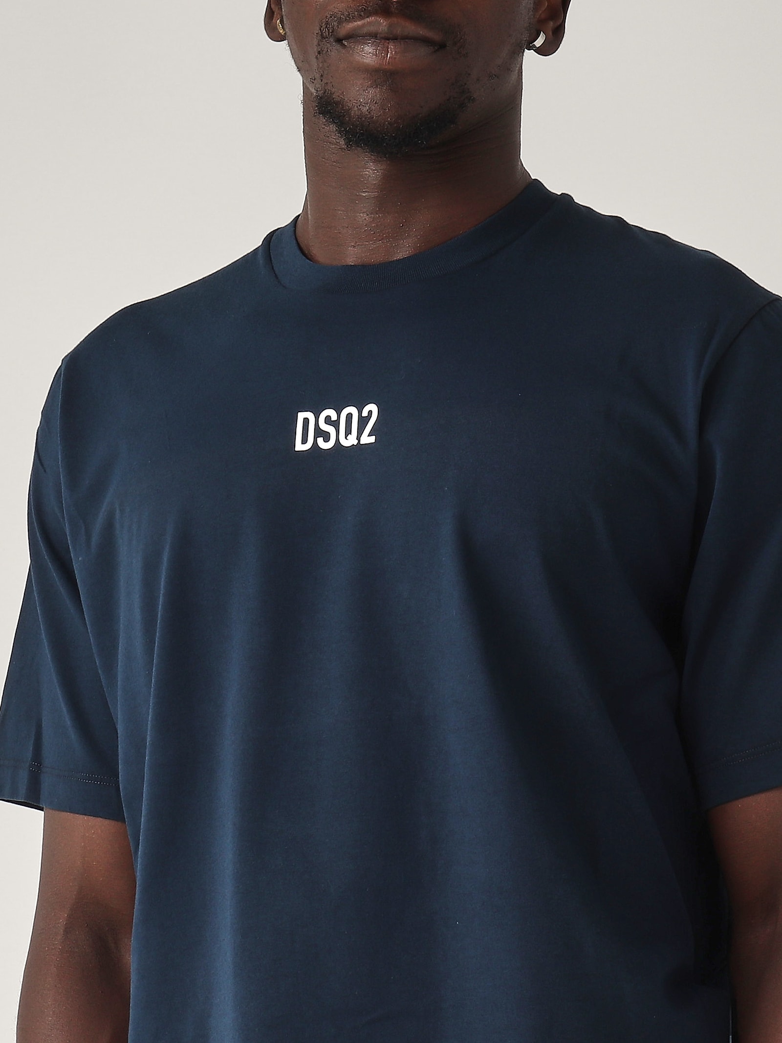 Shop Dsquared2 T-shirt T-shirt In Navy