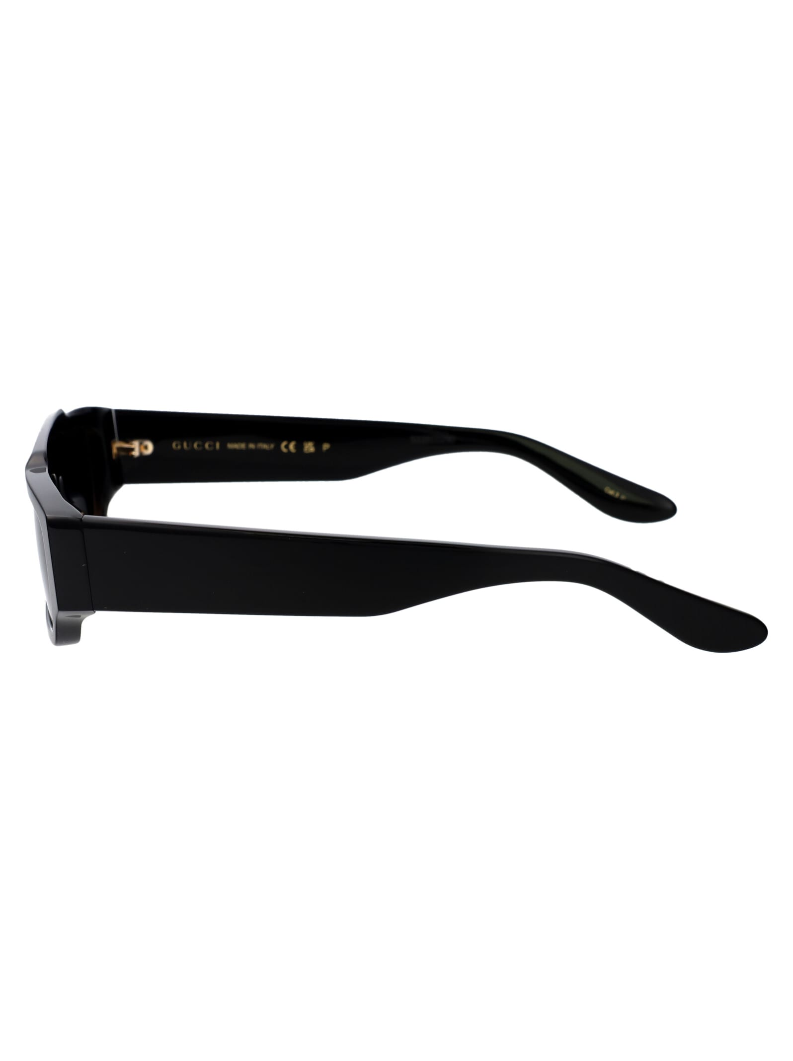 Shop Gucci Gg1592s Sunglasses In 005 Black Black Brown