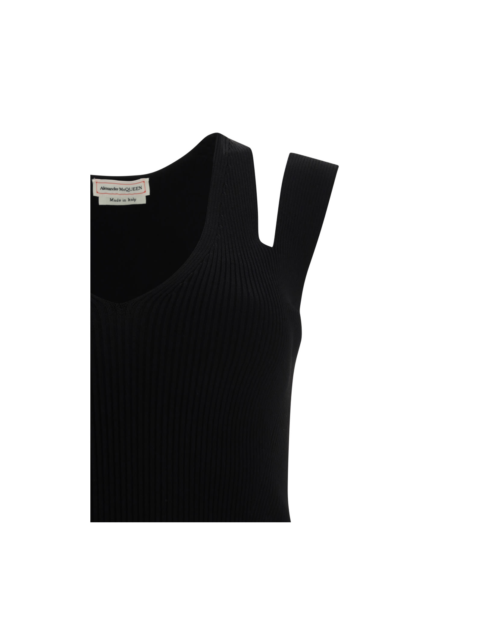 Shop Alexander Mcqueen Top In Black