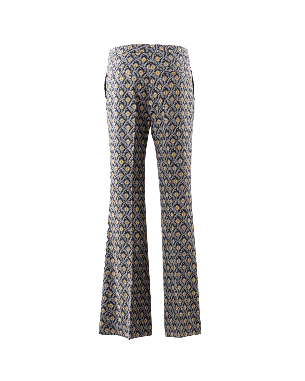 Shop Etro Trousers In Stampa