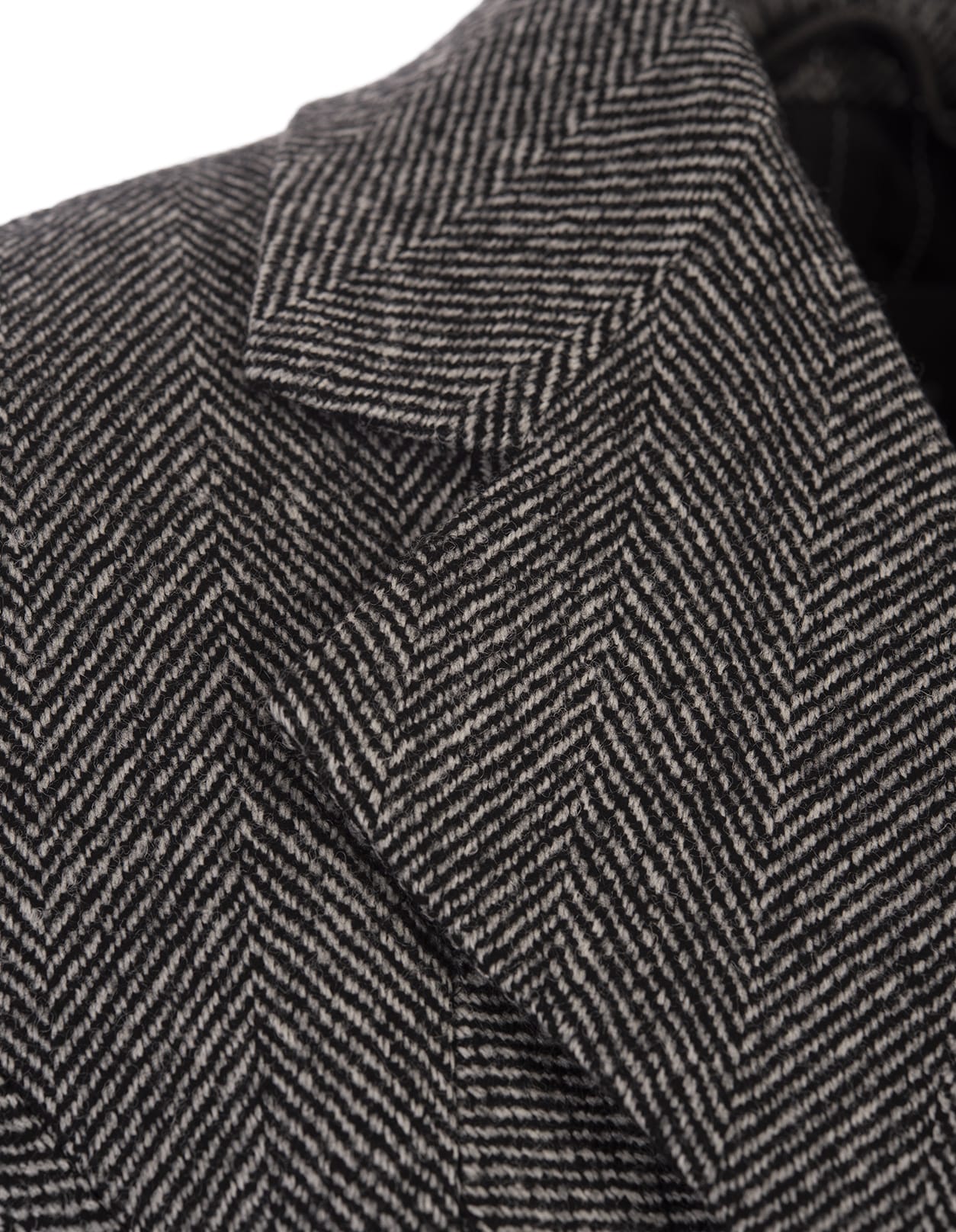 Shop Ermanno Scervino Slim Fit Blazer With Herringbone Pattern In Black