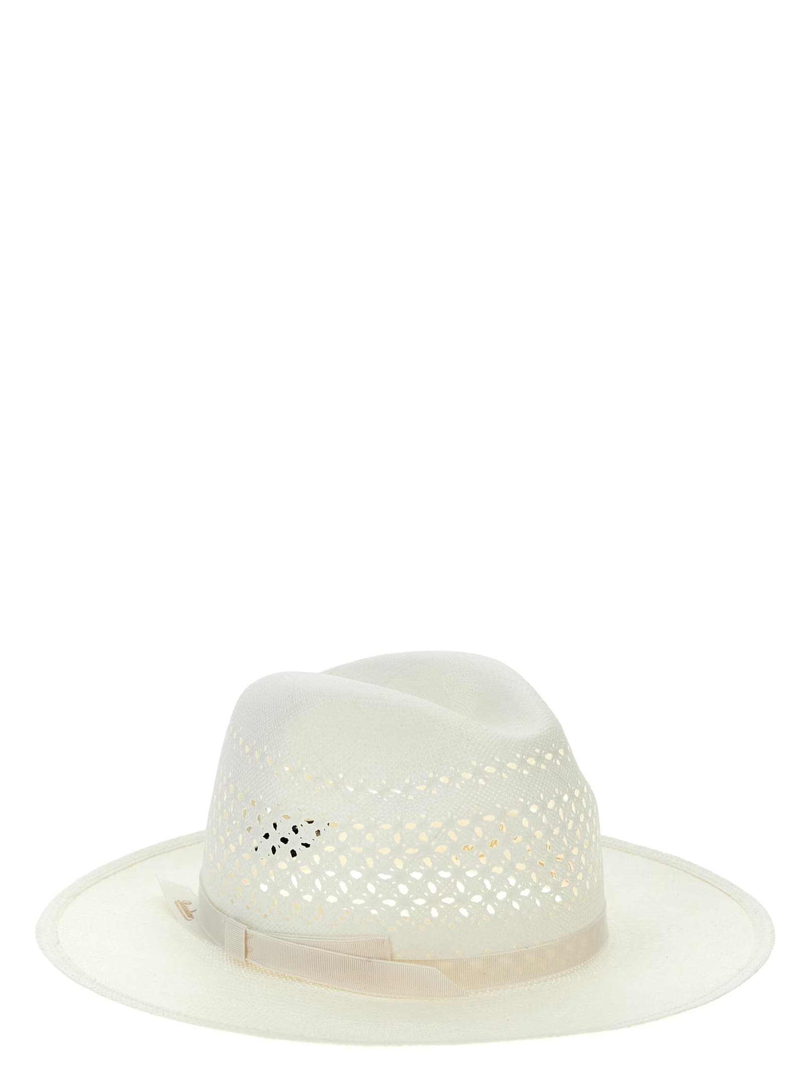Borsalino Medea Hat In White