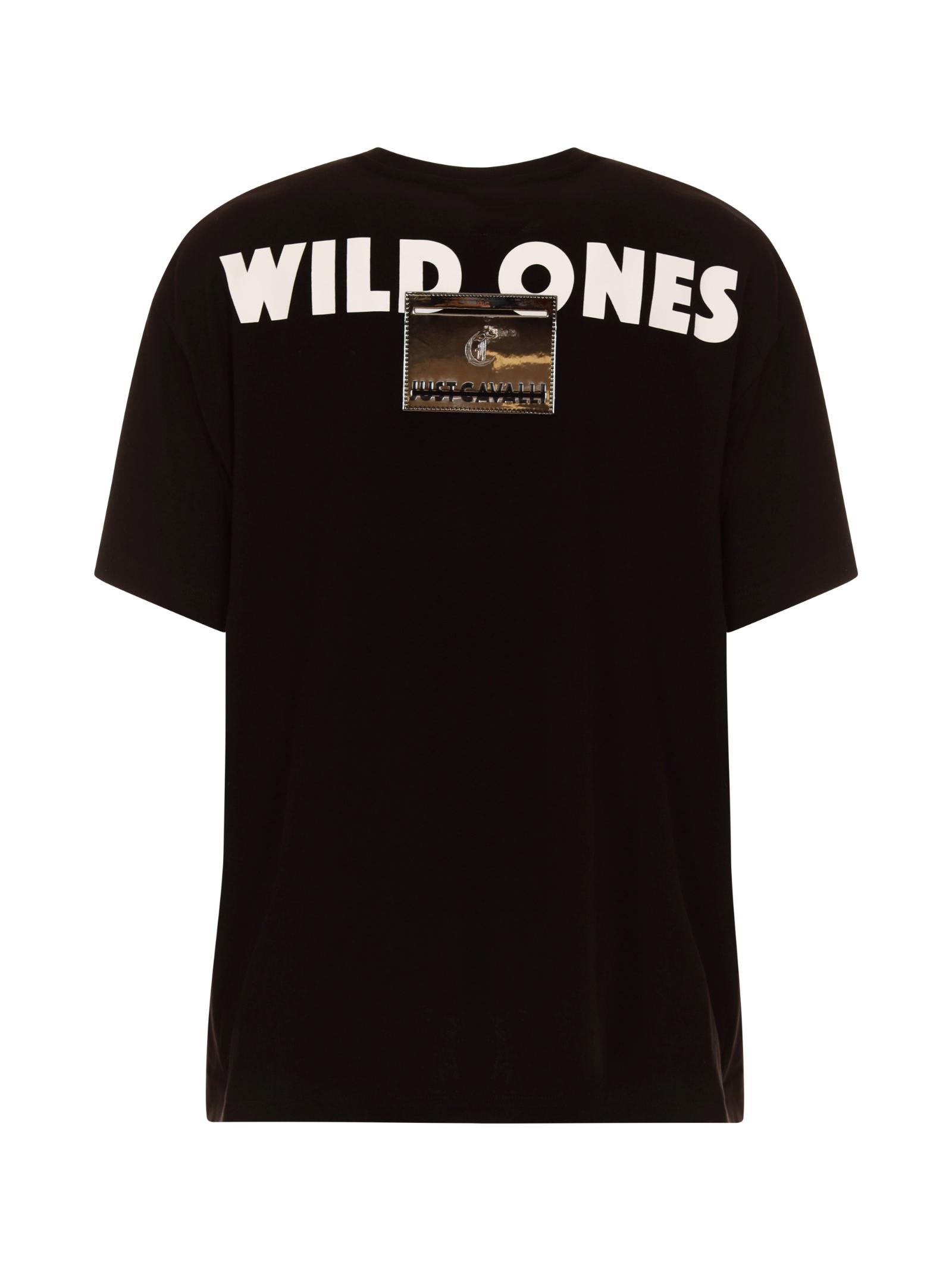 Just Cavalli T-shirt In Black