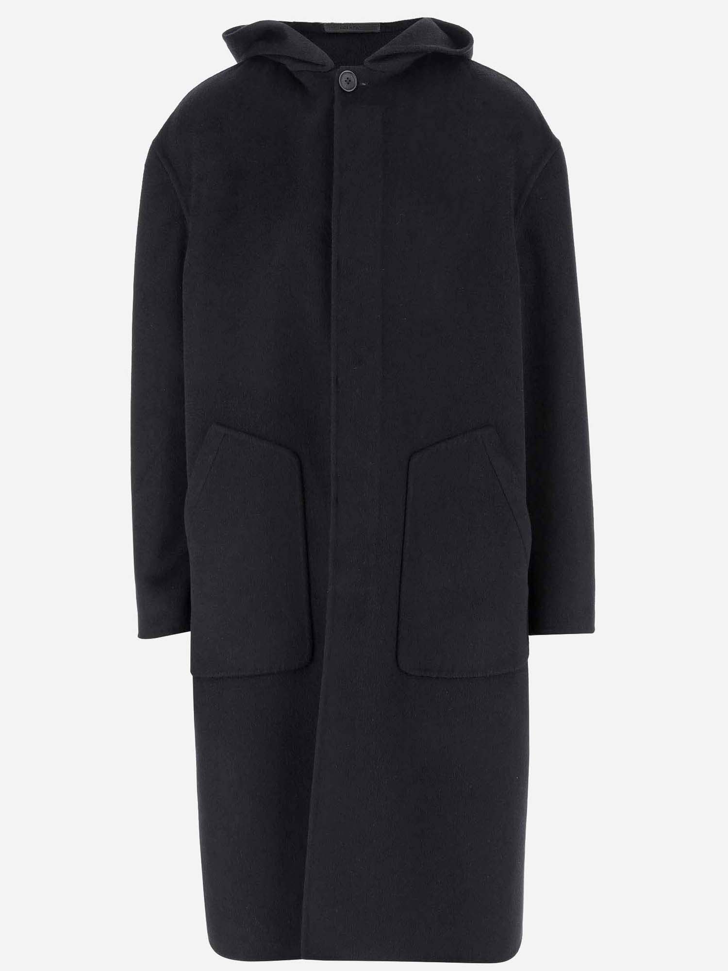 GIORGIO ARMANI DOUBLE CASHMERE BLEND CLOTH COAT 