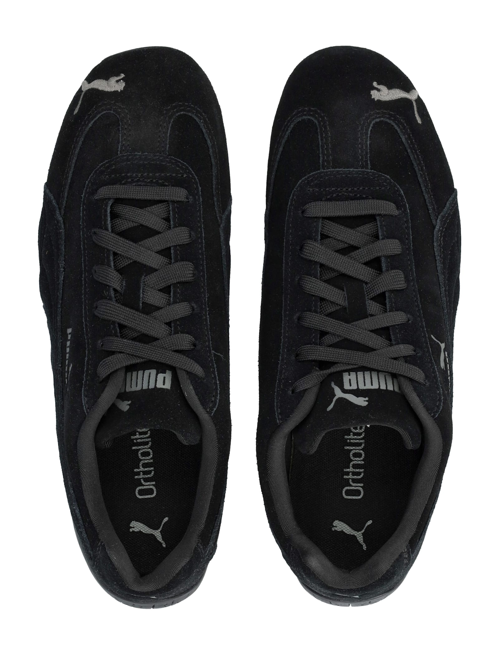 Puma Speedcat Og Suede Sneakers In Black