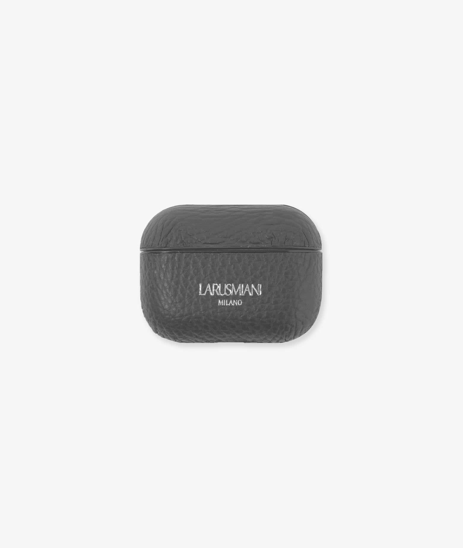 Shop Larusmiani Airpods Second Skin Accessory In Gray