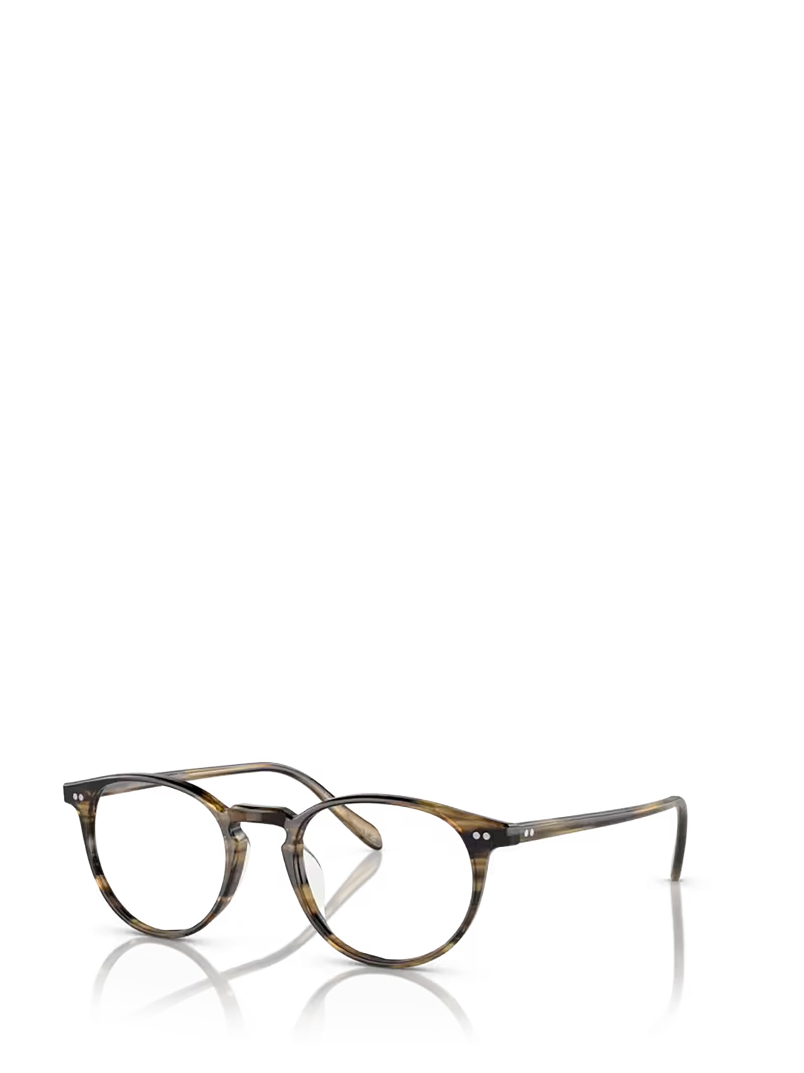 Shop Oliver Peoples Ov5004 Olive Smoke Glasses In 1719